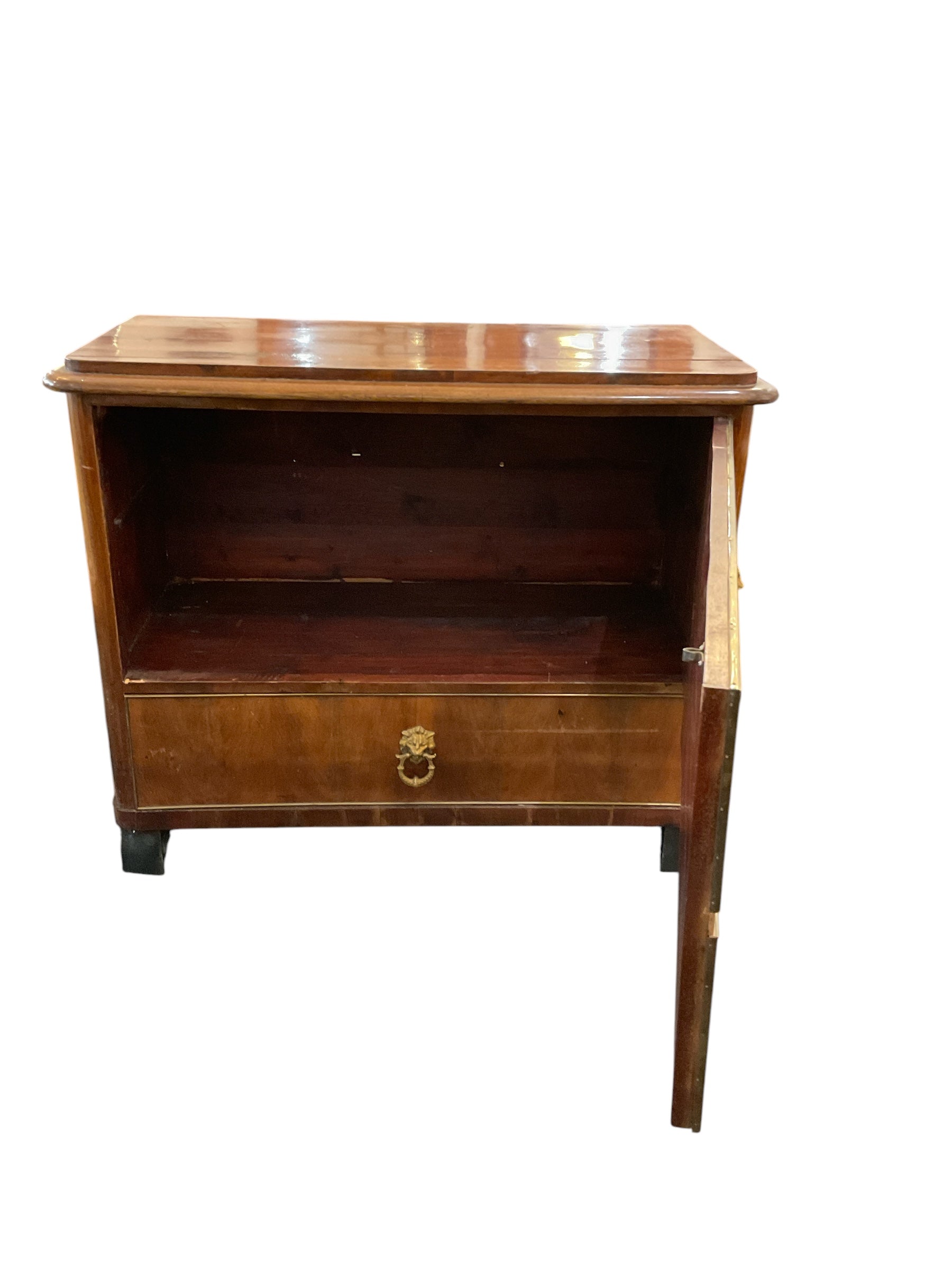19th Century Burl wood Commode