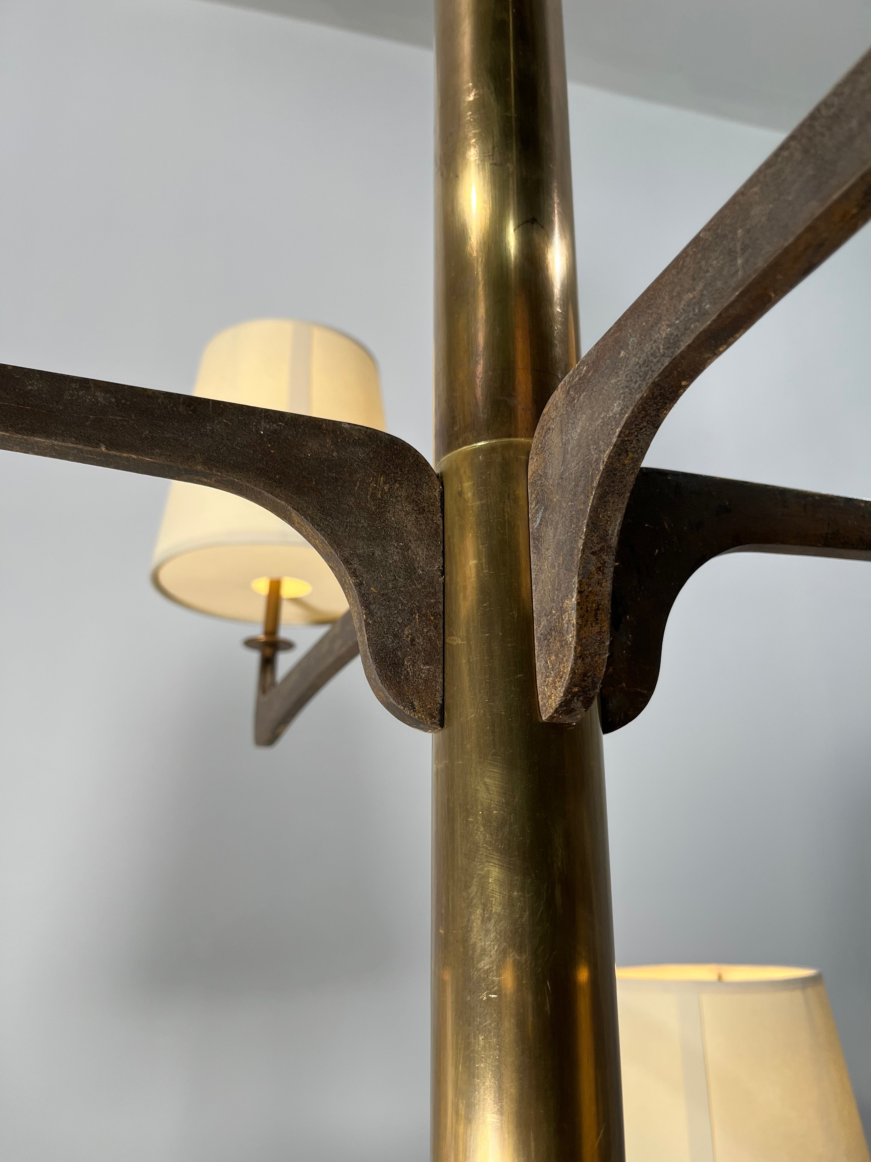 Lucca Studio Hardin Two-Tier Bronze Chandelier (Two Tier)