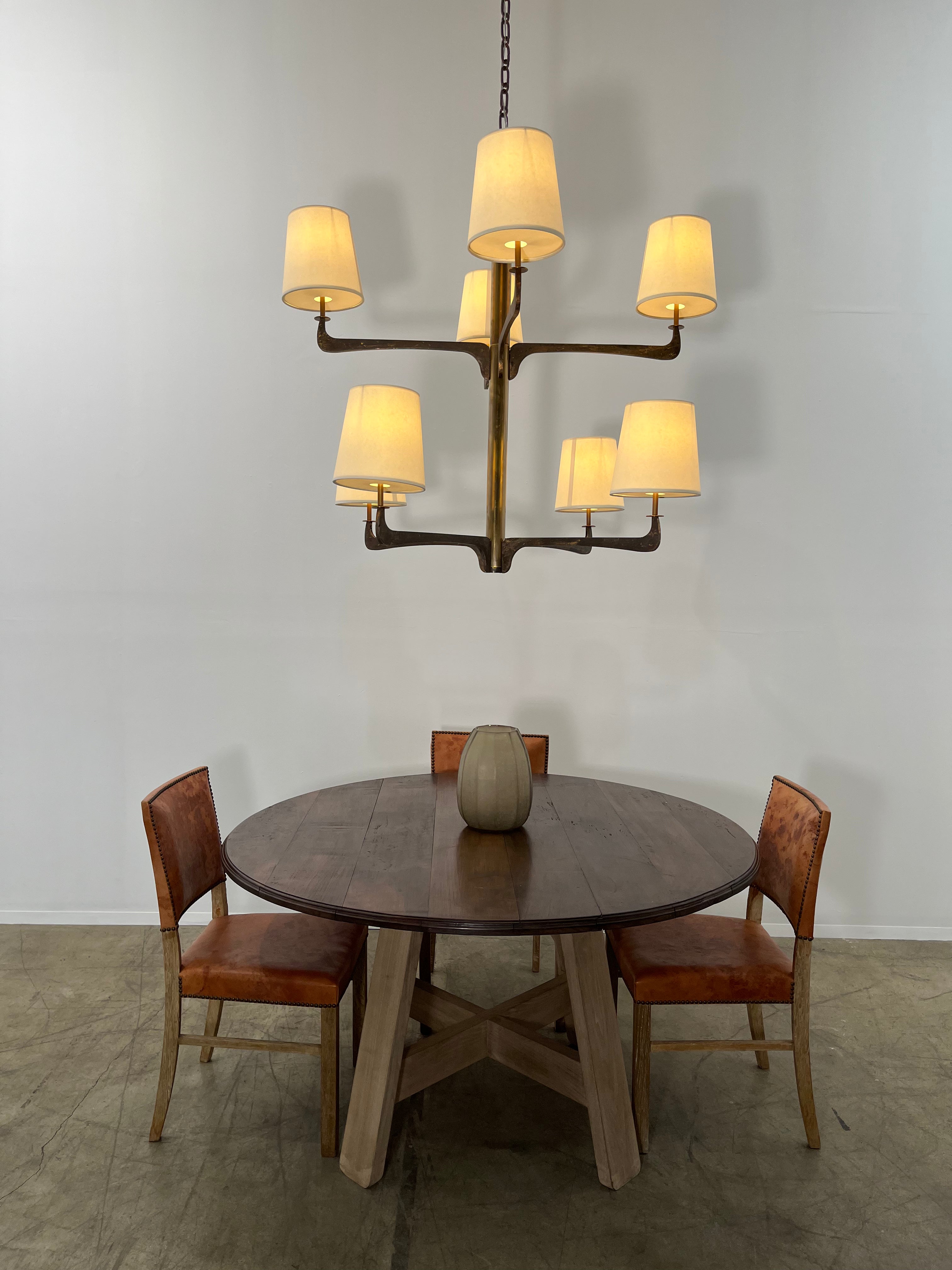 Lucca Studio Hardin Two-Tier Bronze Chandelier (Two Tier)