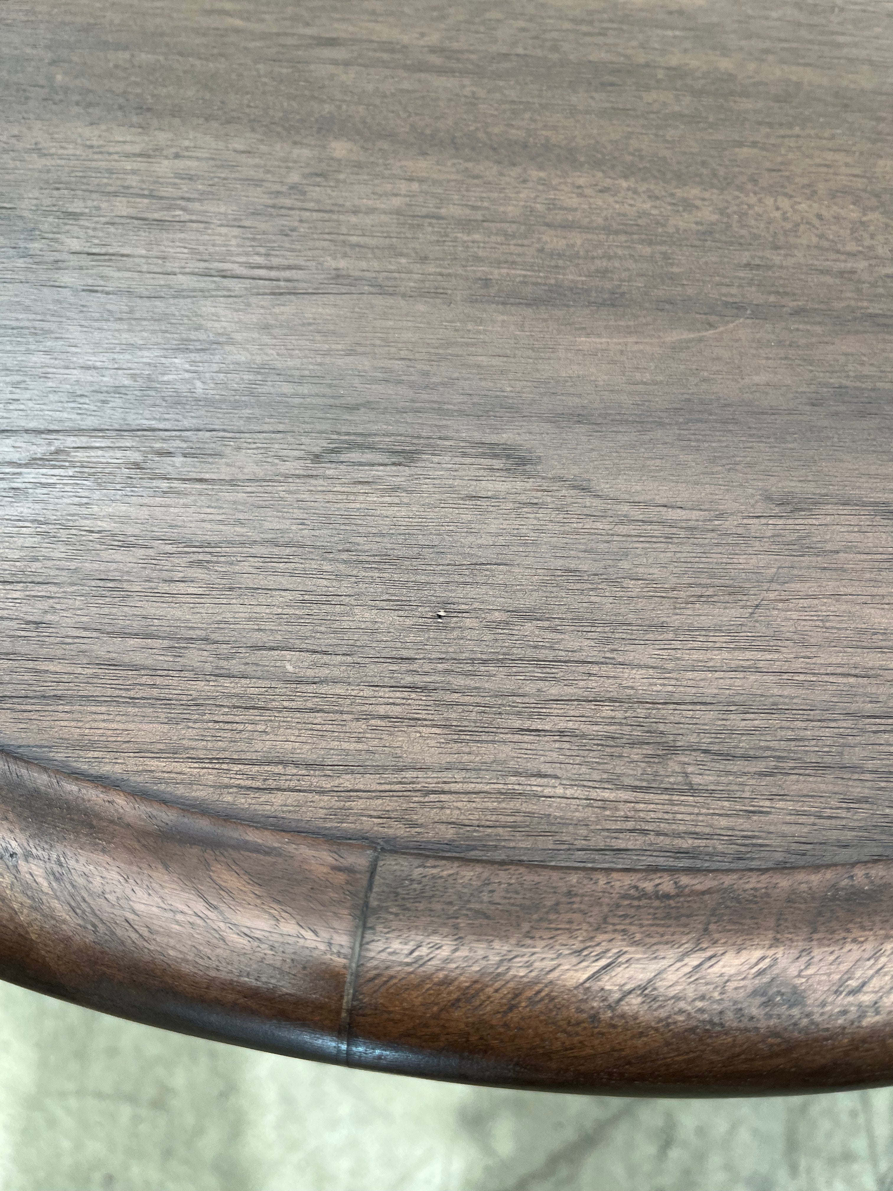 Lucca Studio Walnut Hyatt Side Table