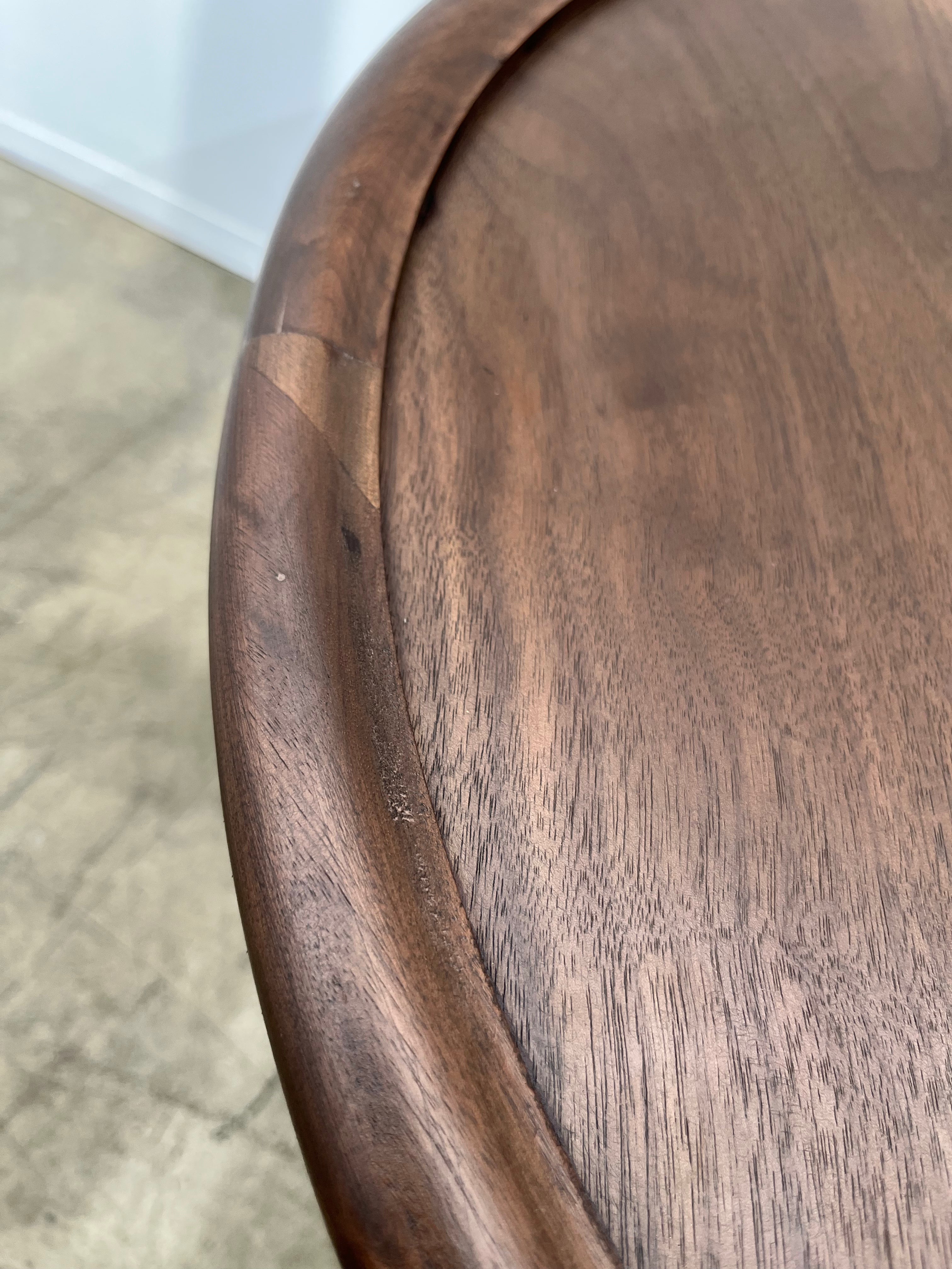 Lucca Studio Walnut Hyatt Side Table