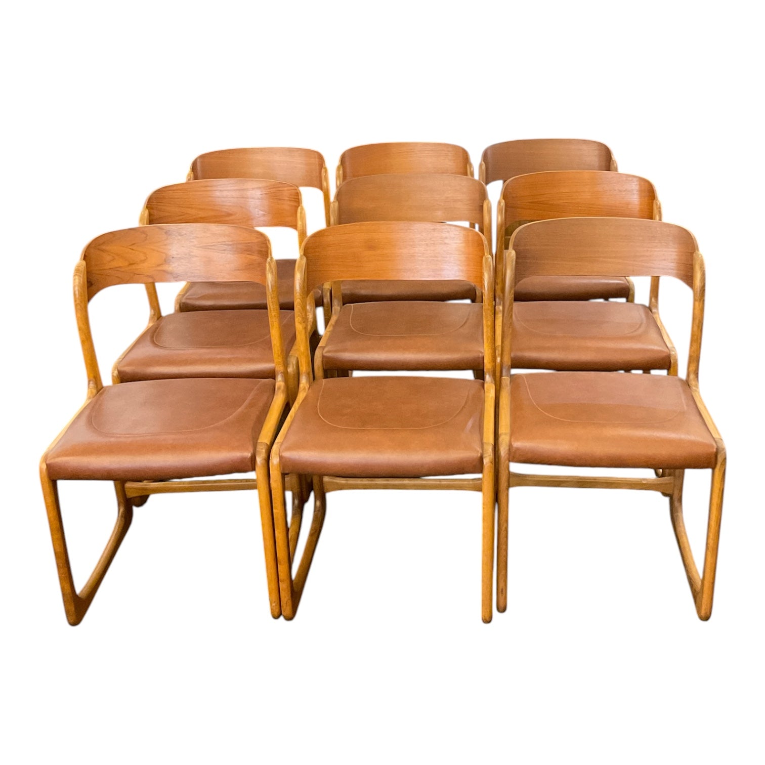 (8) French Bauman Dining Chairs