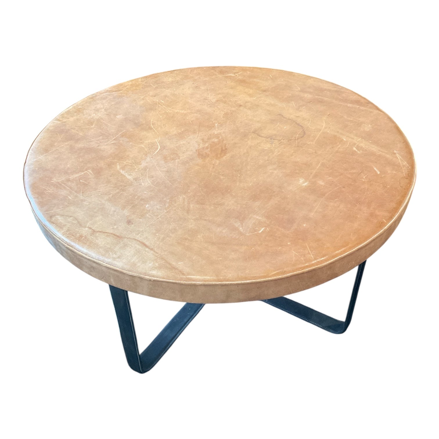 Limited edition, leather top Coffee table