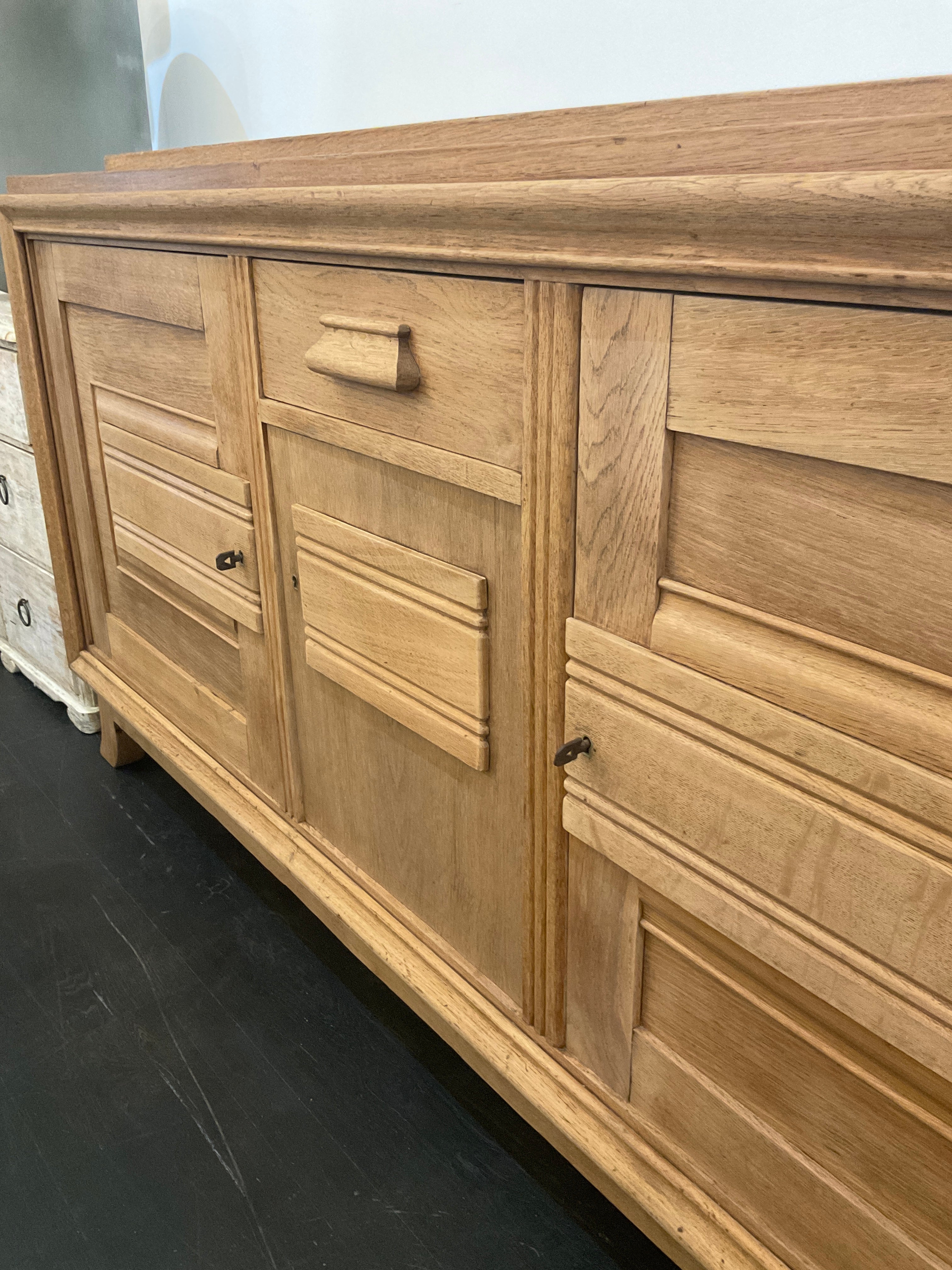 1930s French Oak Sideboard