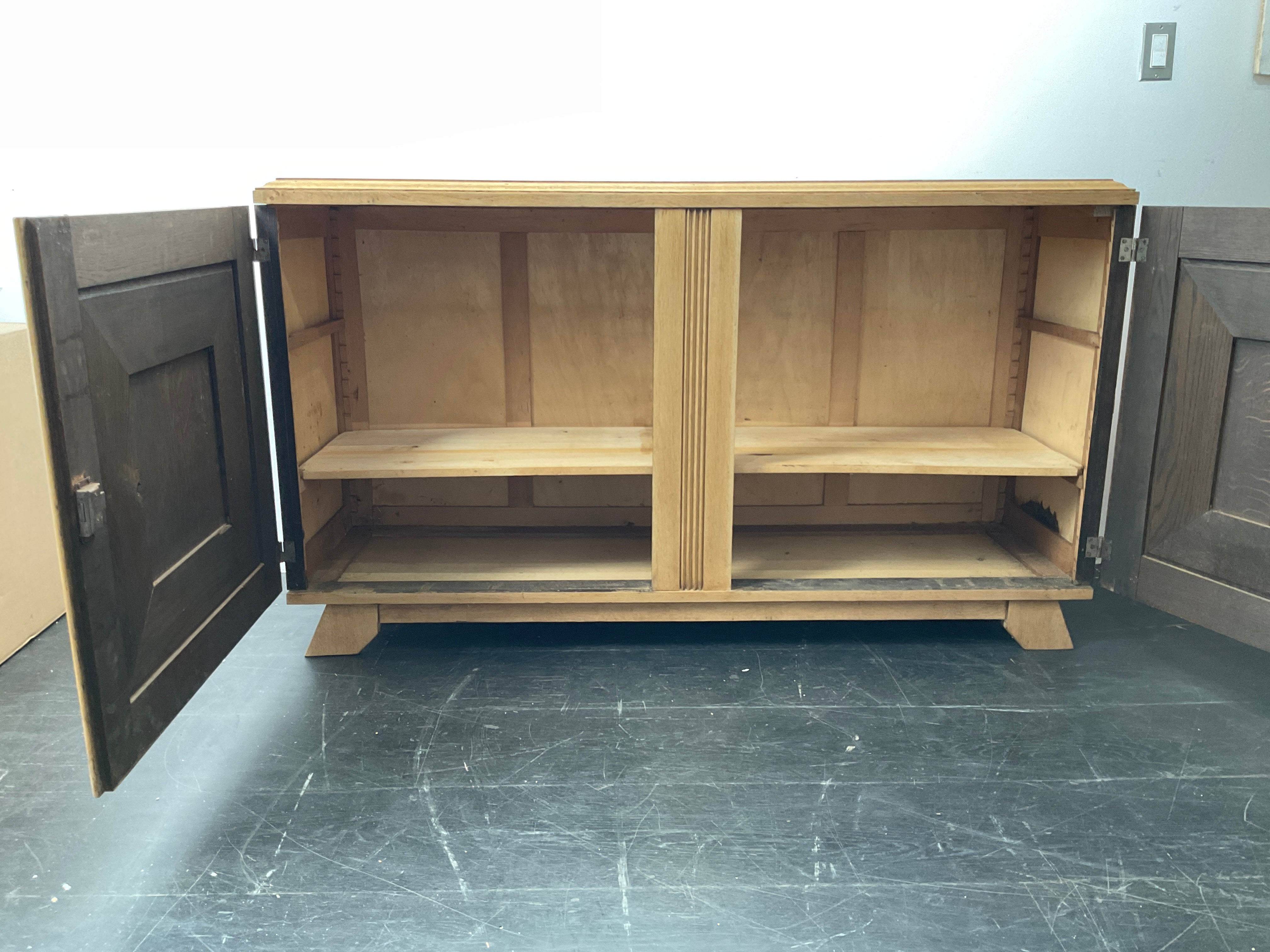 1930's French Oak Sideboard
