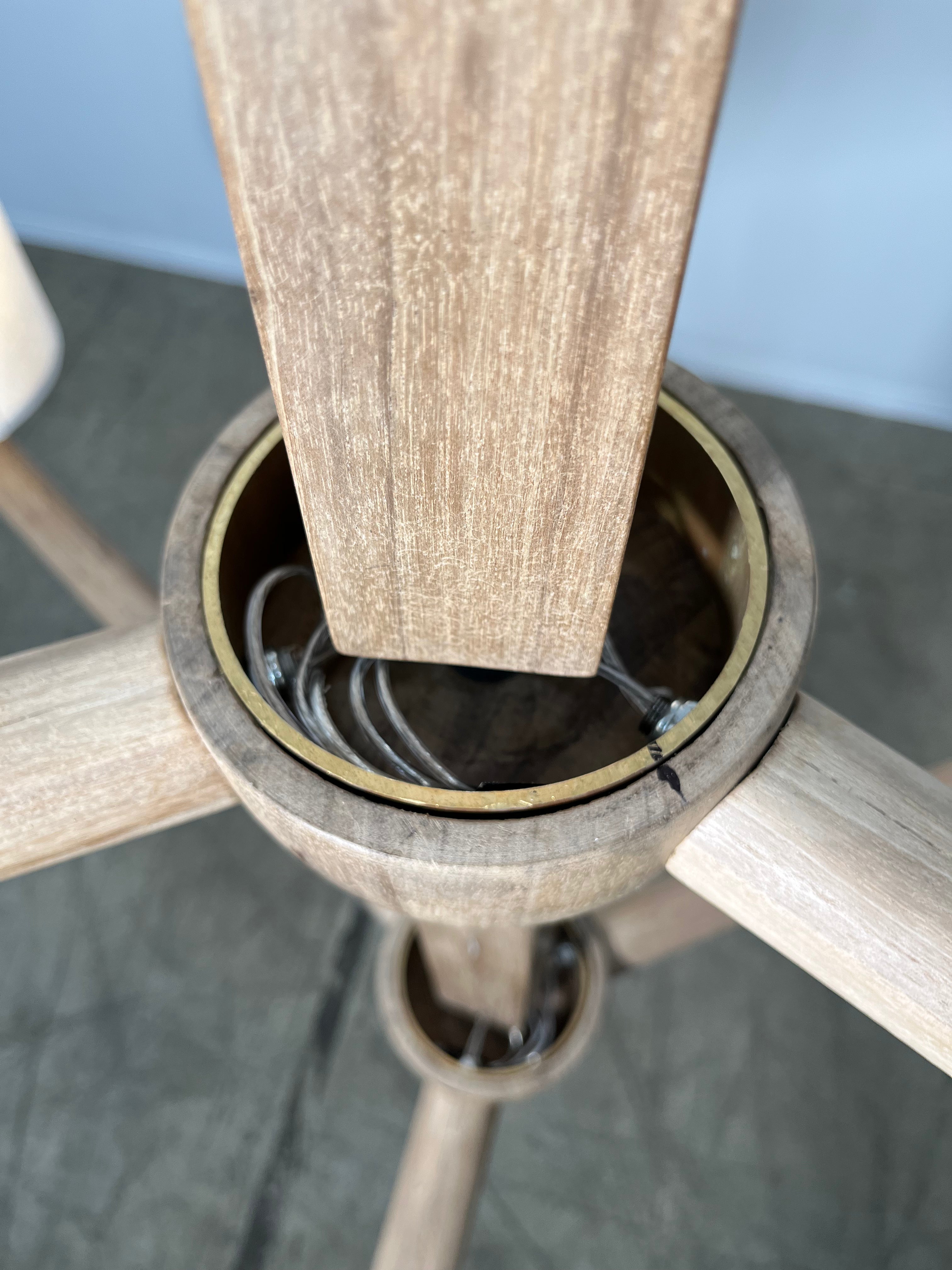 Lucca Studio  Taylor Walnut Chandelier (2-Tier)