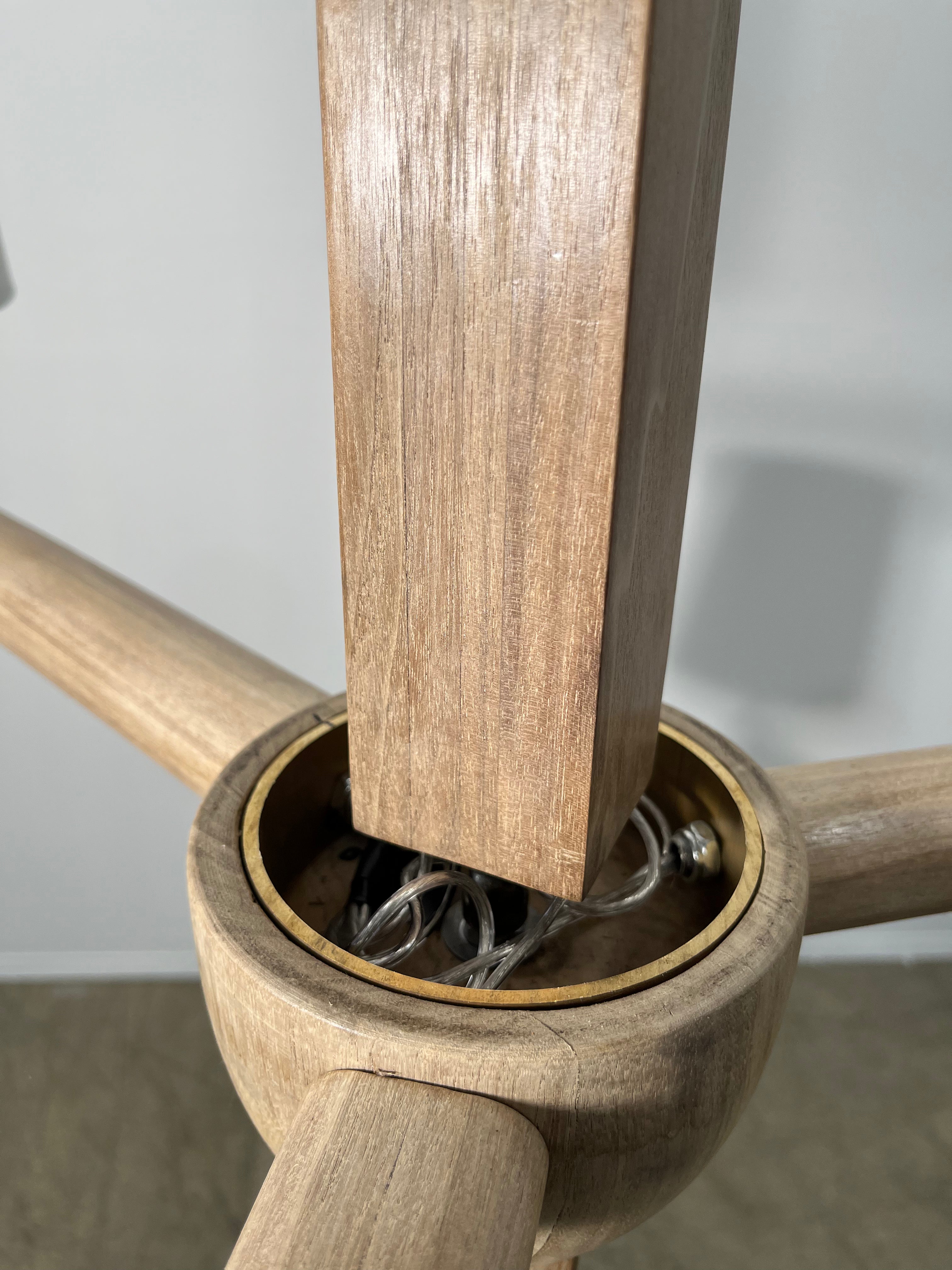 Lucca Studio Taylor Walnut Chandelier