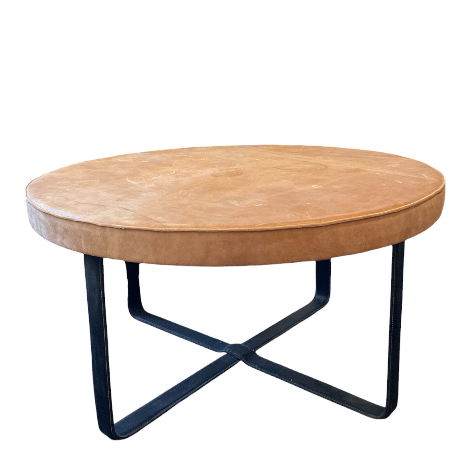 Limited edition, leather top Coffee table