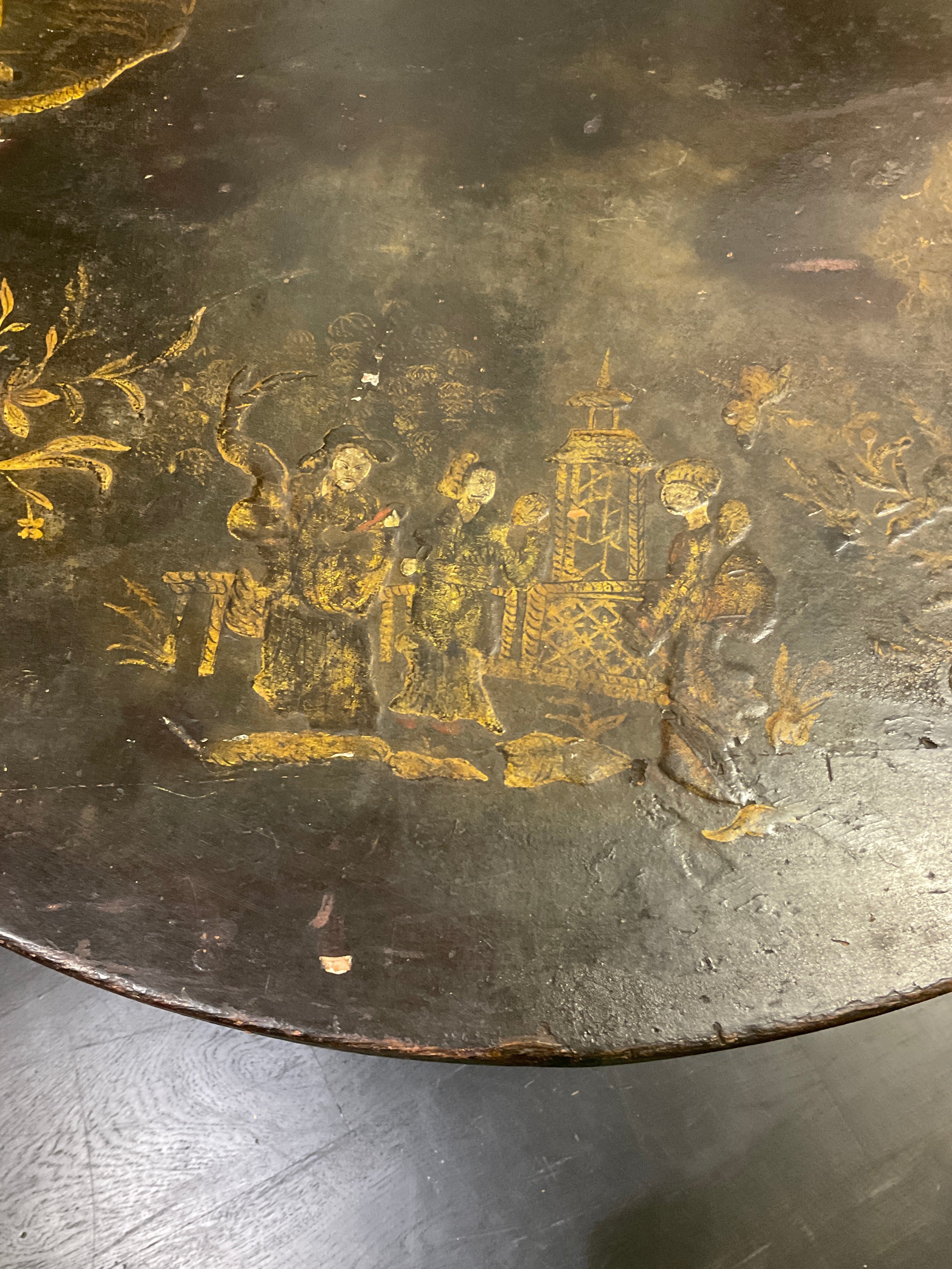 English Chinoiserie Table