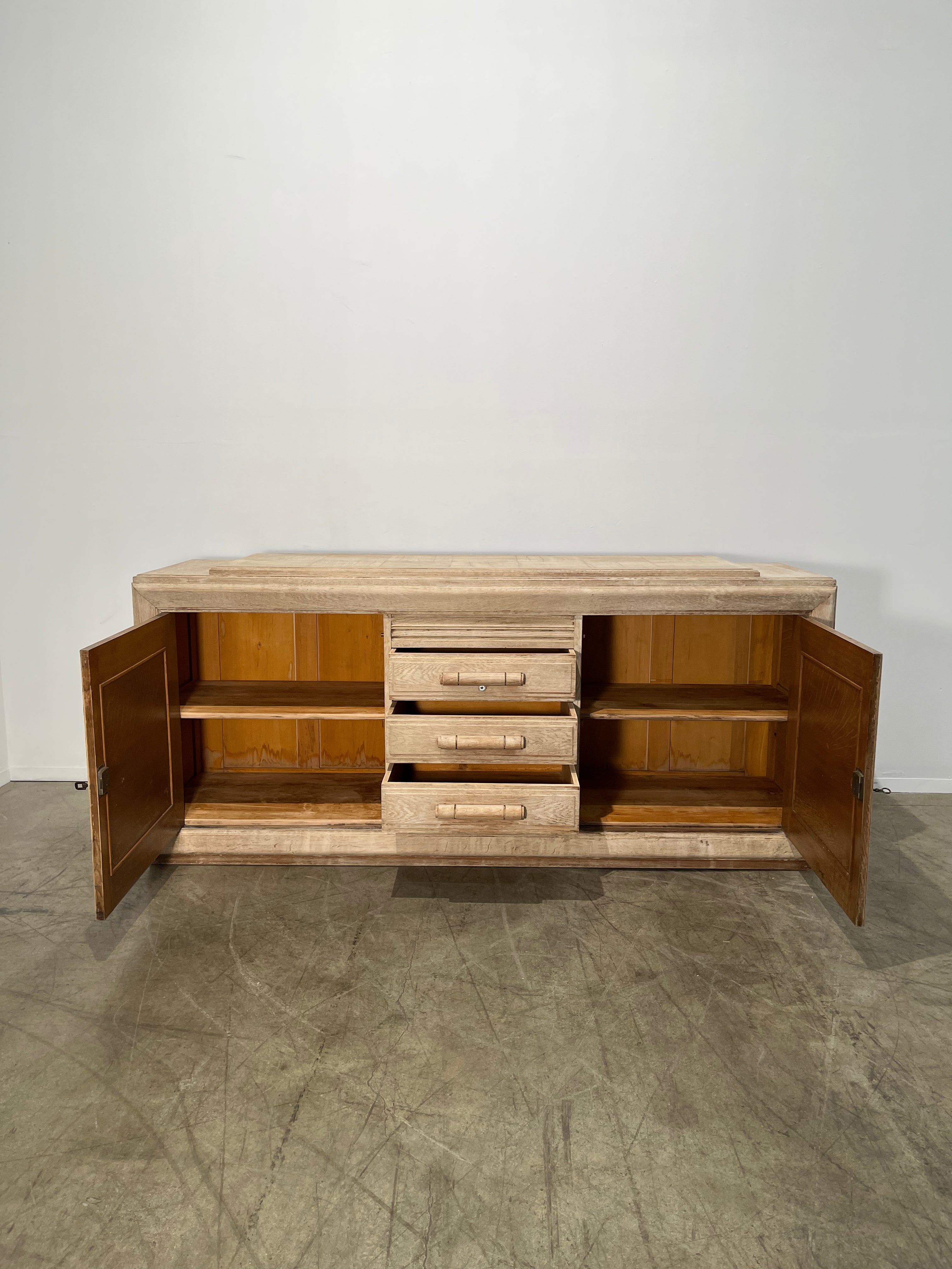French 1930's  Oak Sideboard