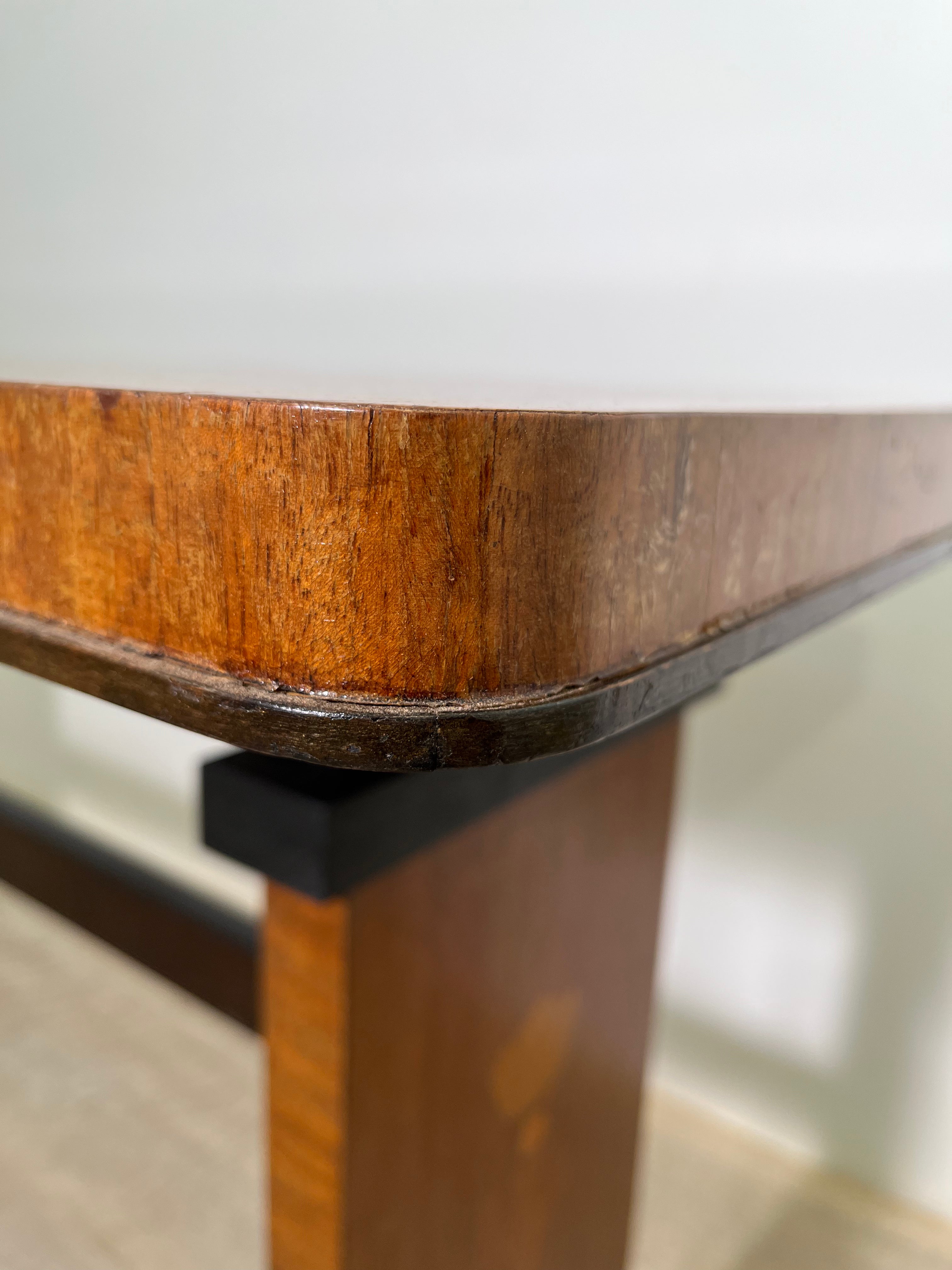Swedish Grace 1930's Burl Console