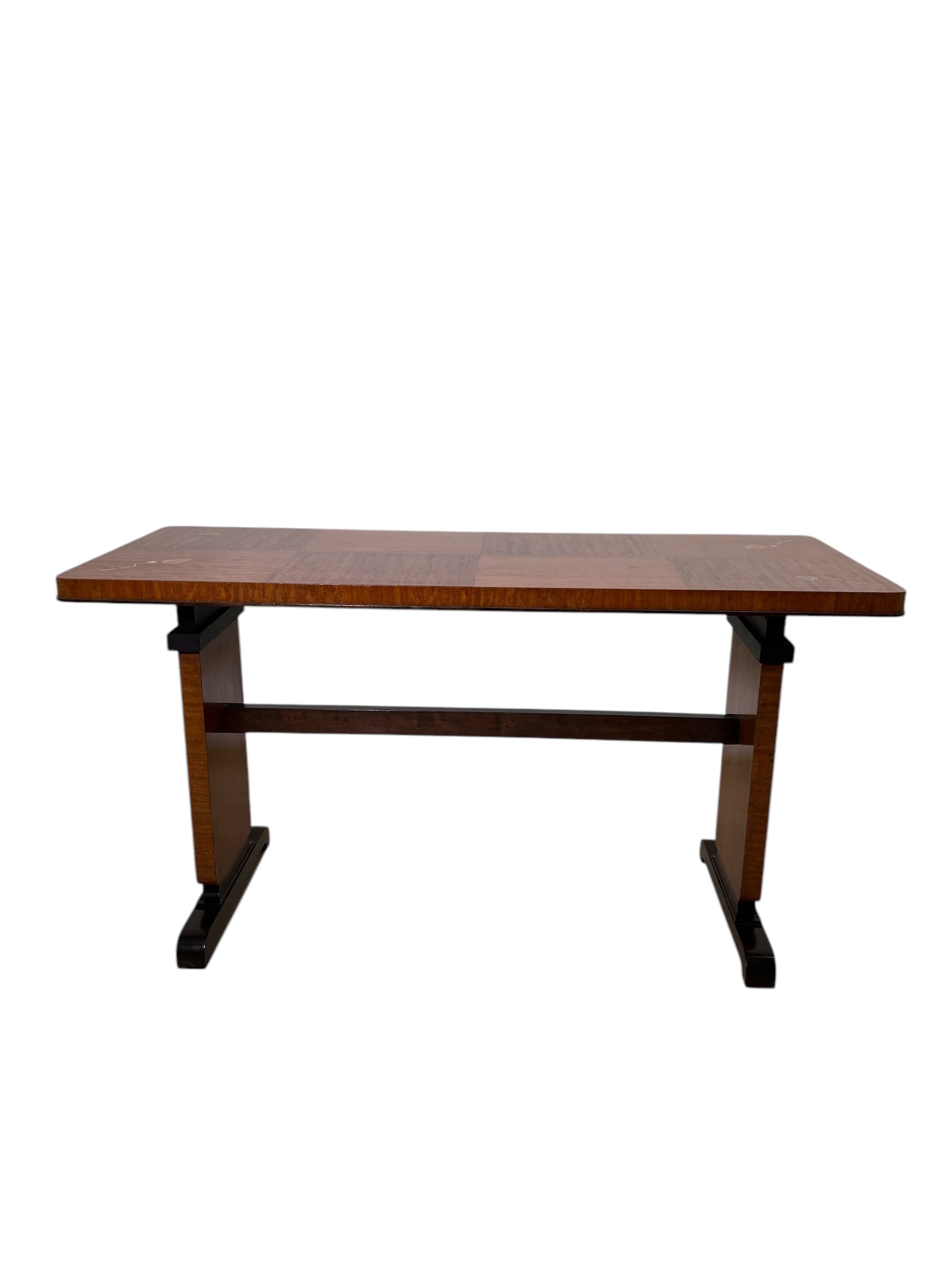 Swedish Grace 1930's Burl Console