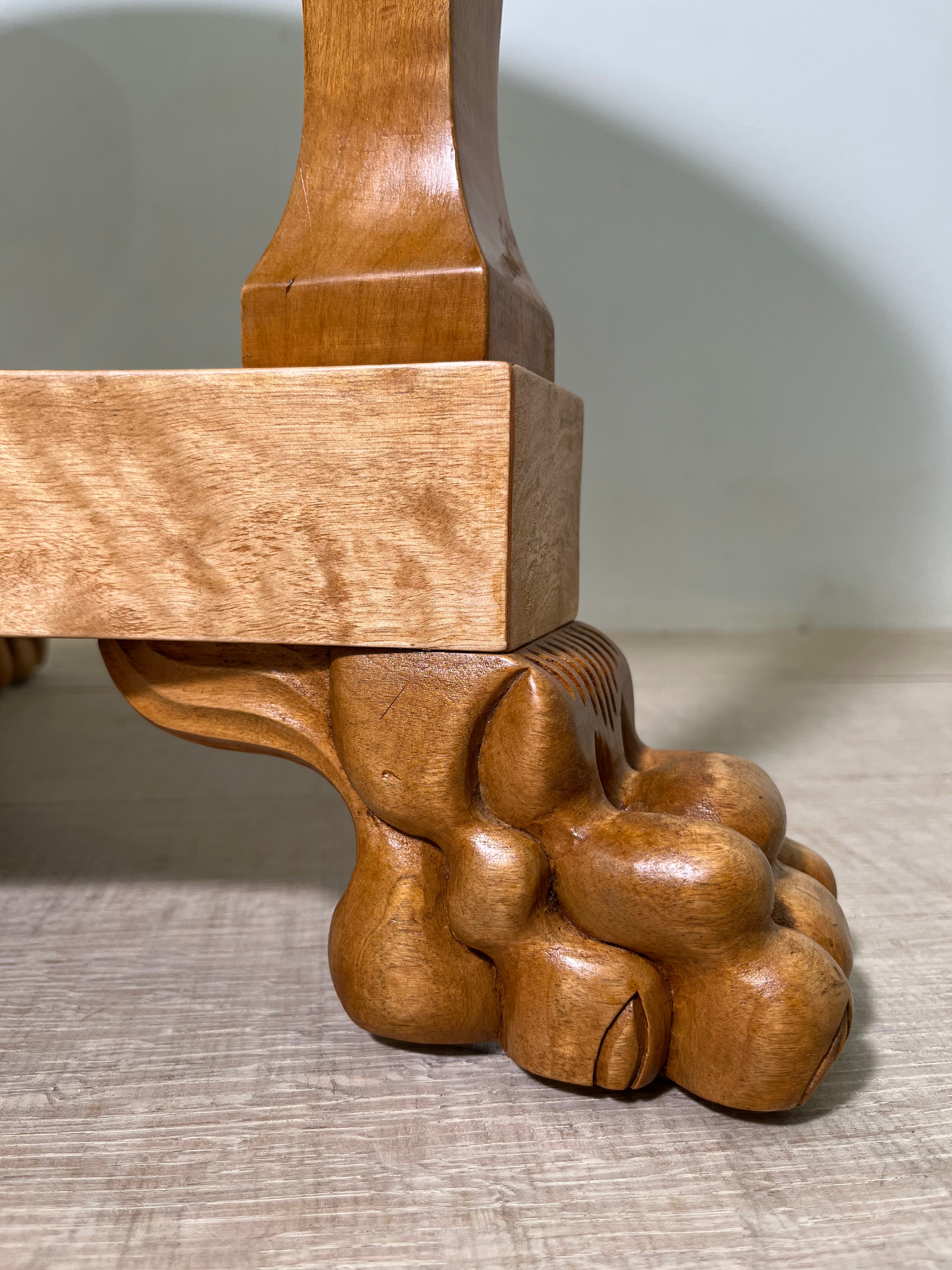 Art Deco Swedish Birch Side table