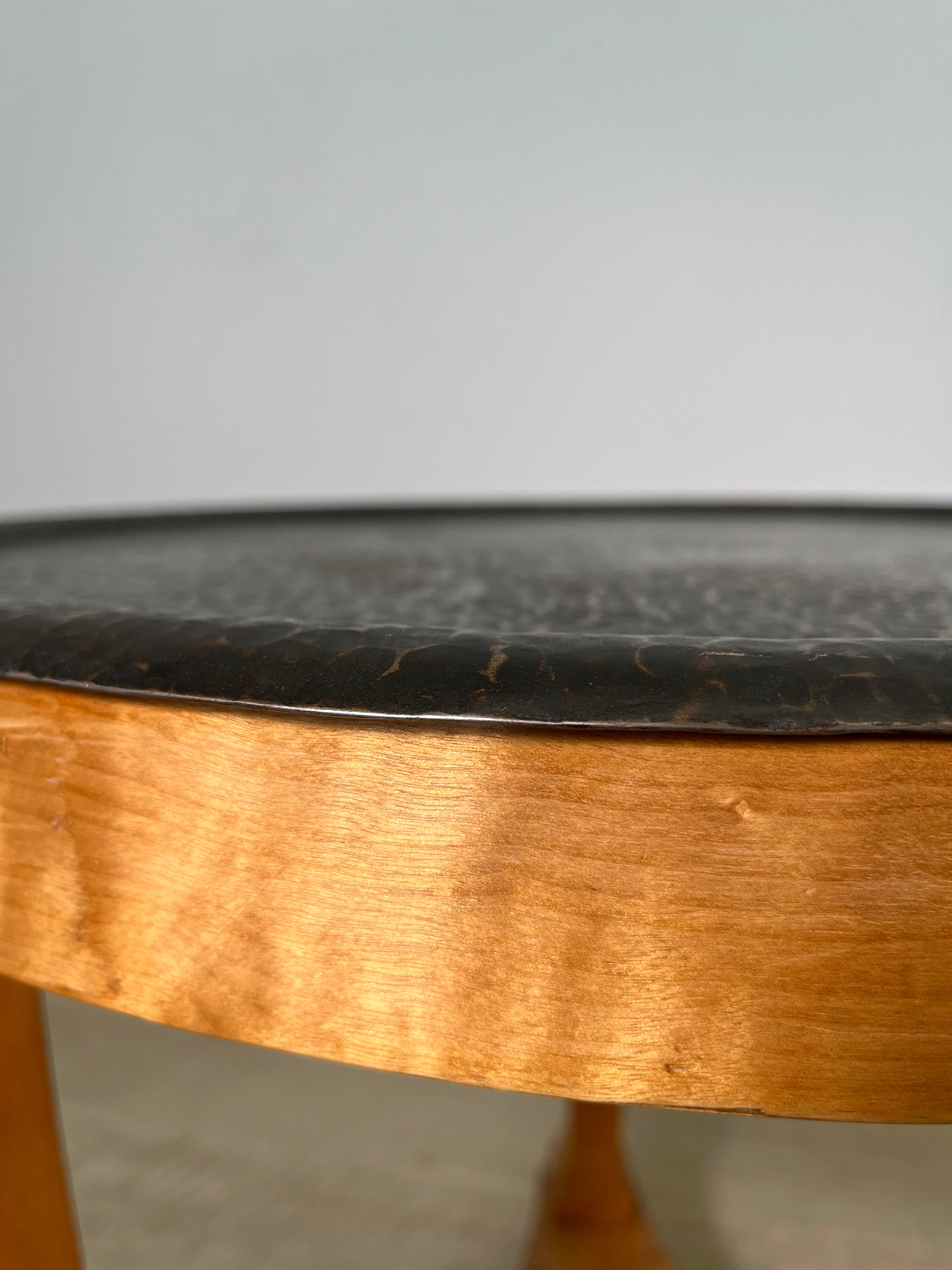Art Deco Swedish Birch Side table