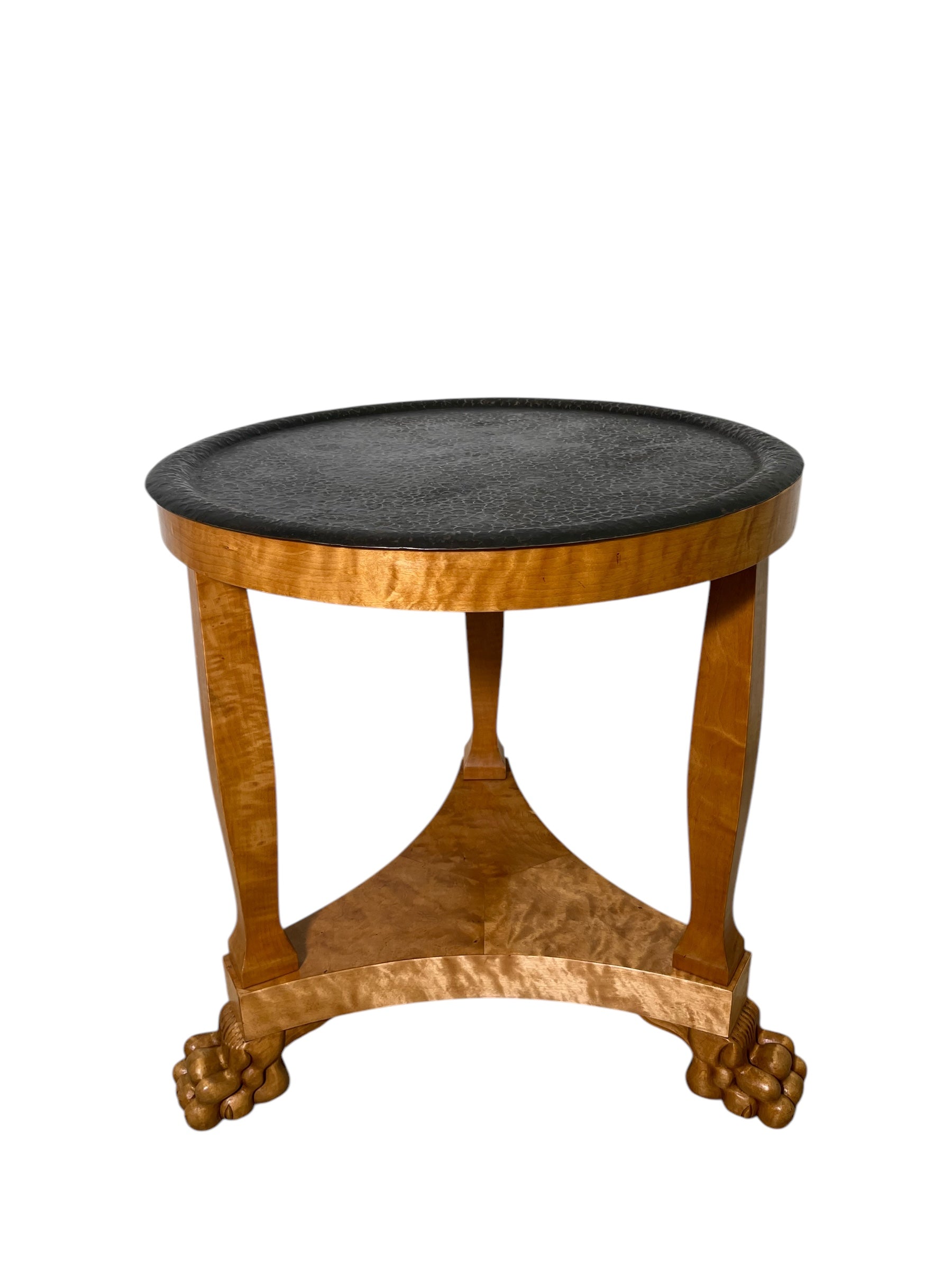 Art Deco Swedish Birch Side table
