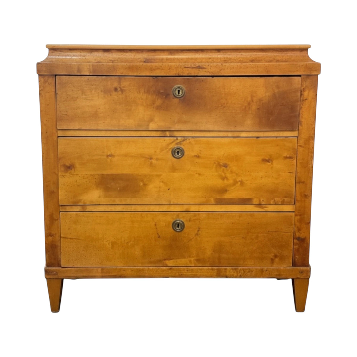 Swedish Burlwood Commode