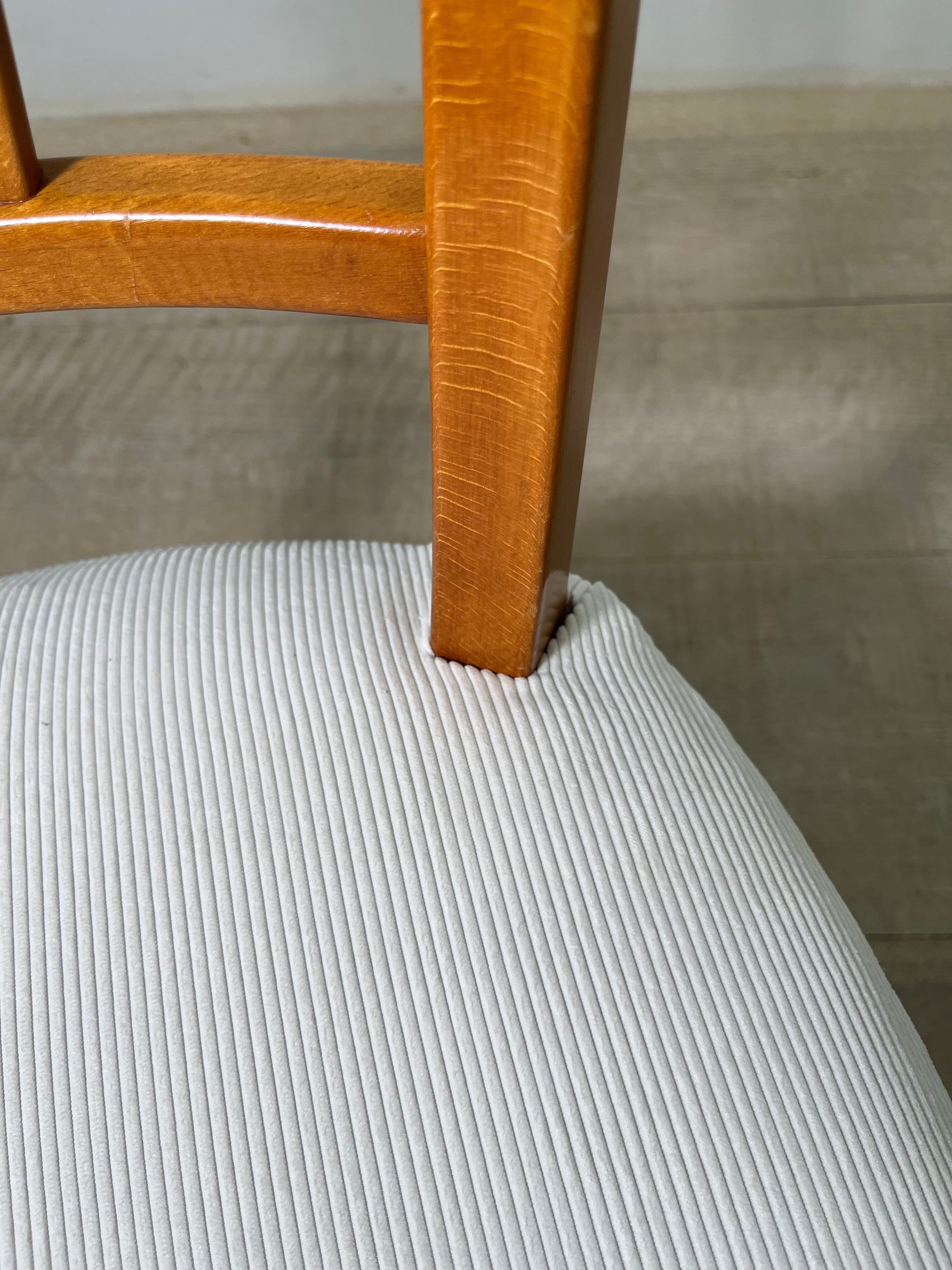 CARL MALMSTEN. “Pyramid” Model Dining Chairs