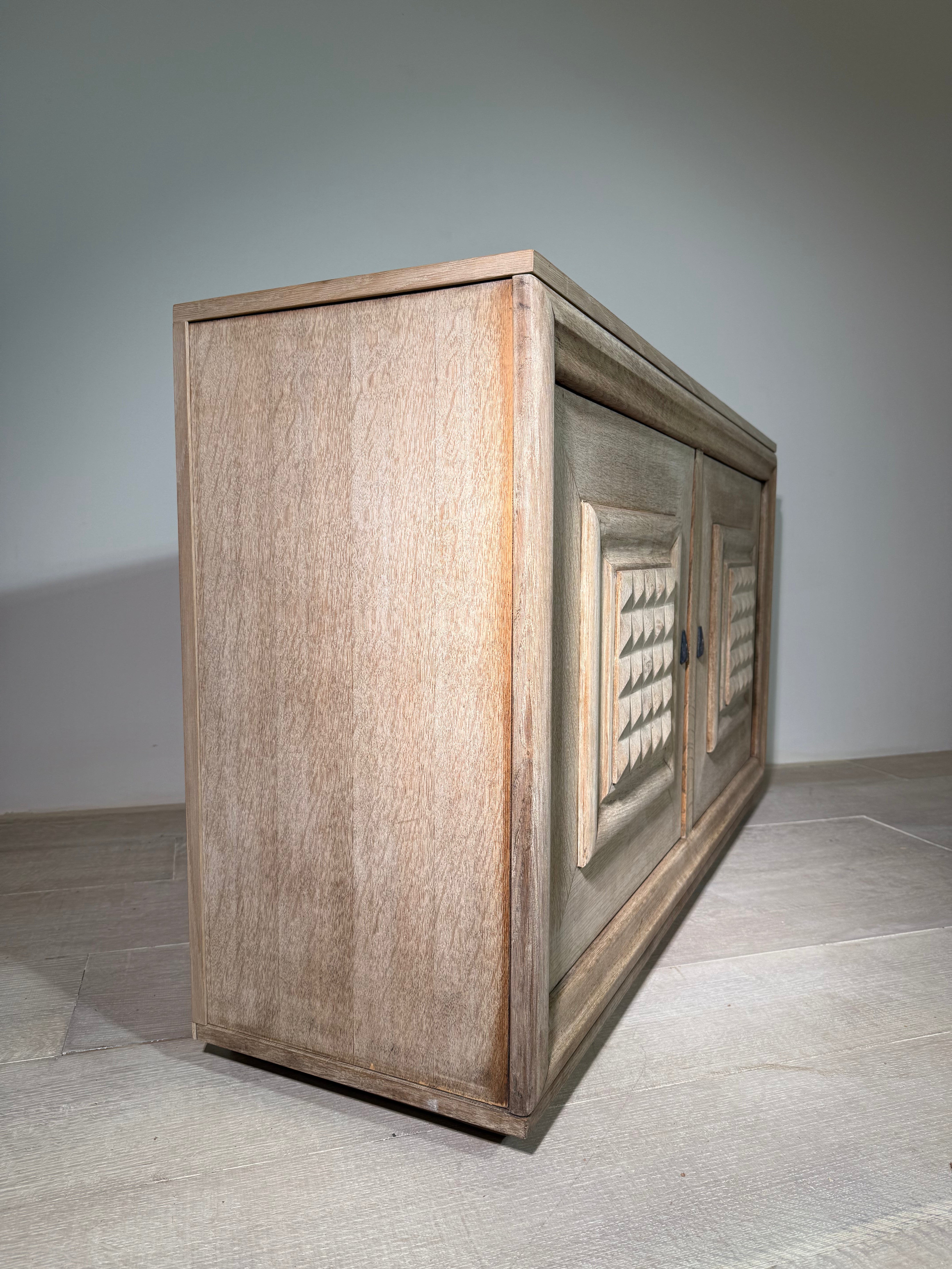 French 1940's Oak Sideboard