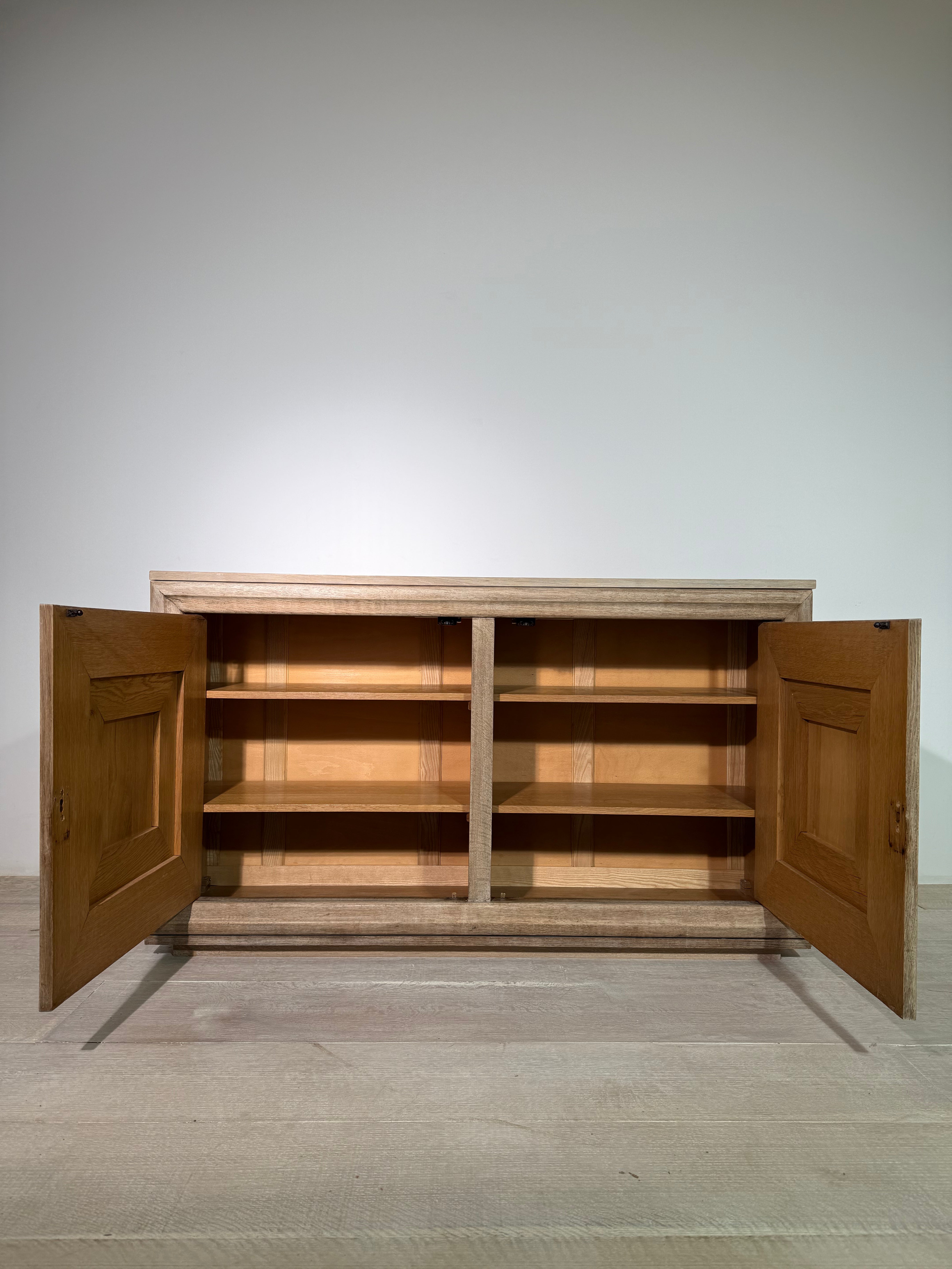 French 1940's Oak Sideboard