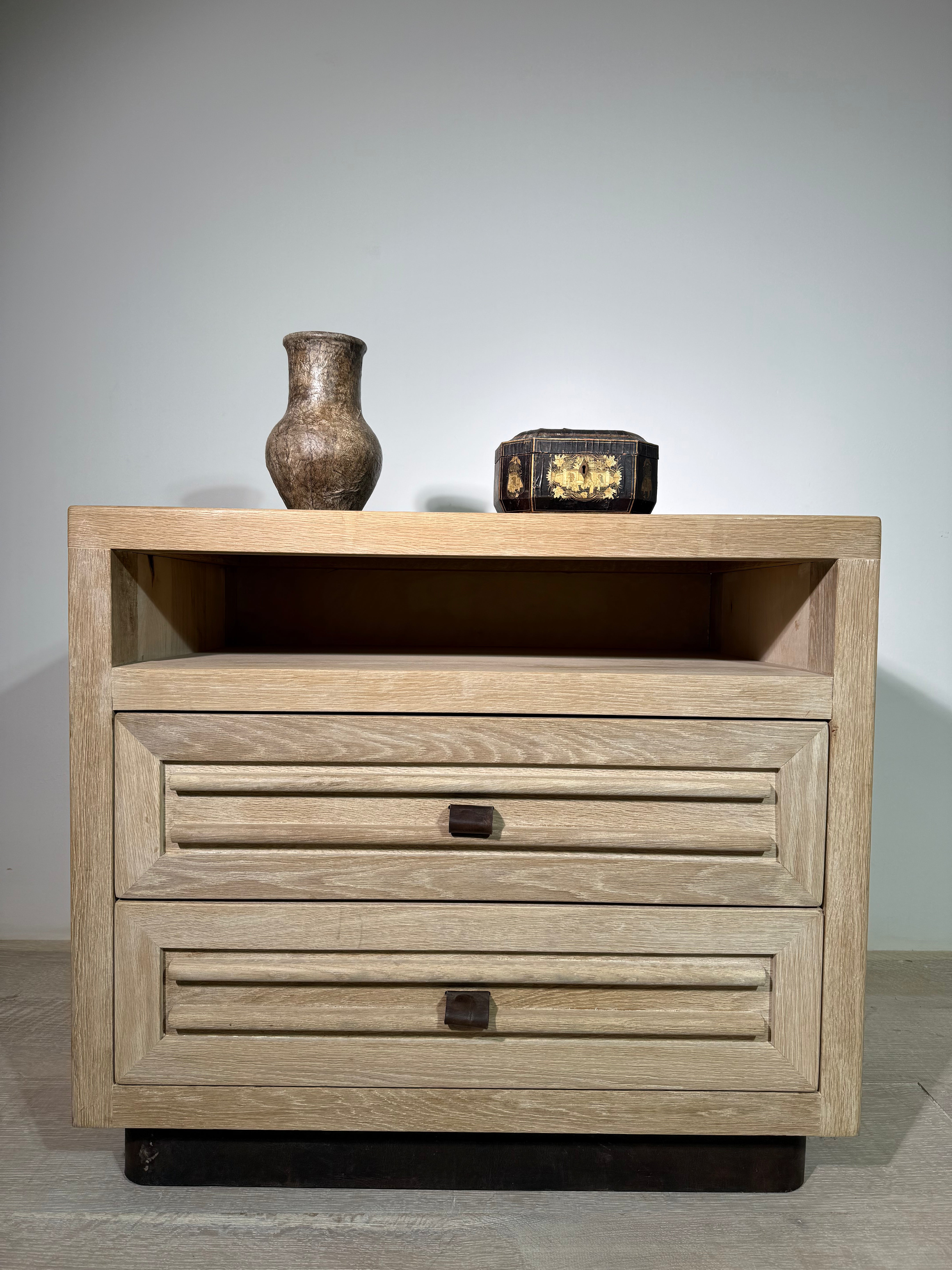 Lucca Studio Clemence Solid Oak Nightstand