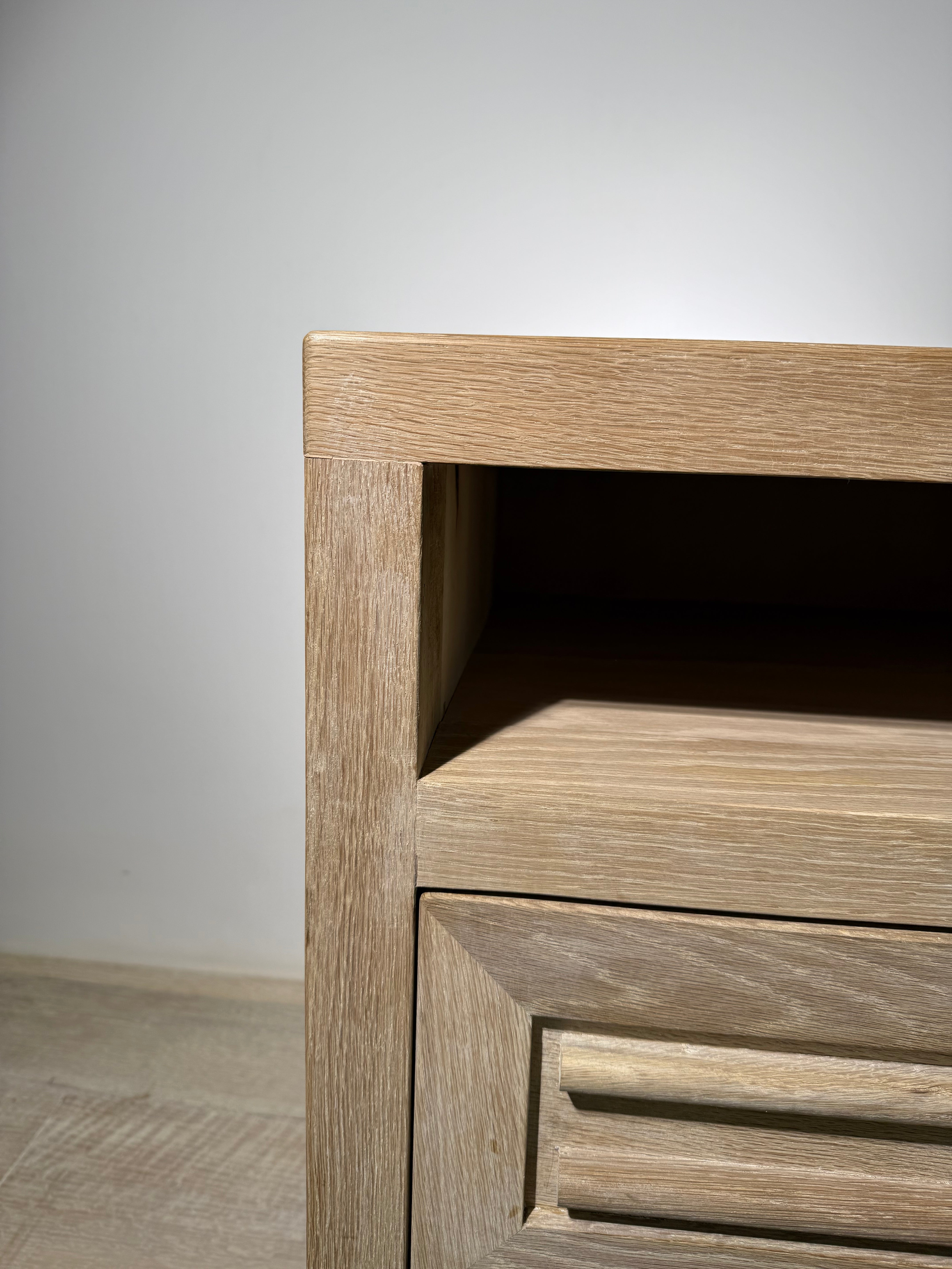 Lucca Studio Clemence Solid Oak Nightstand