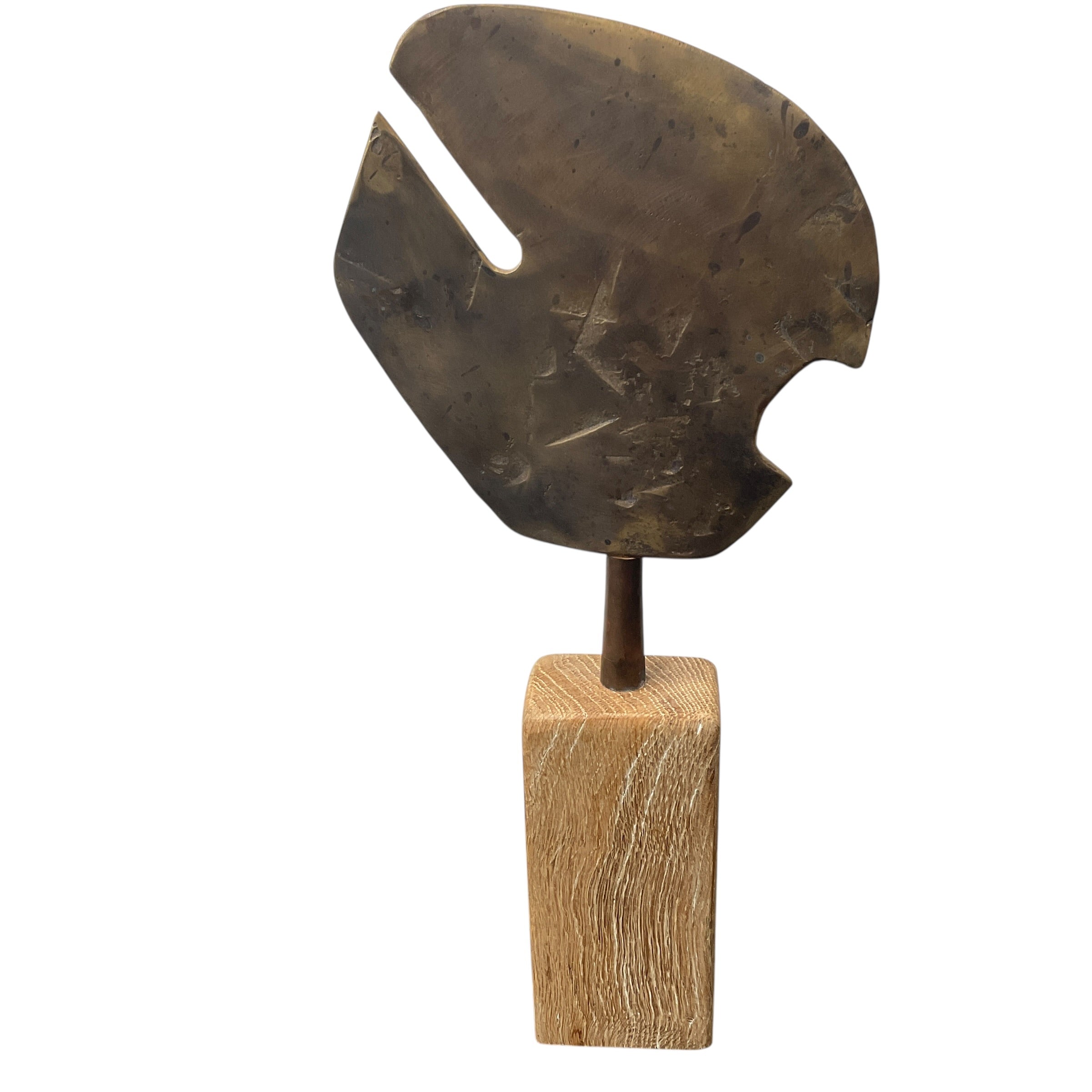 Modernist Bronze Sculpture