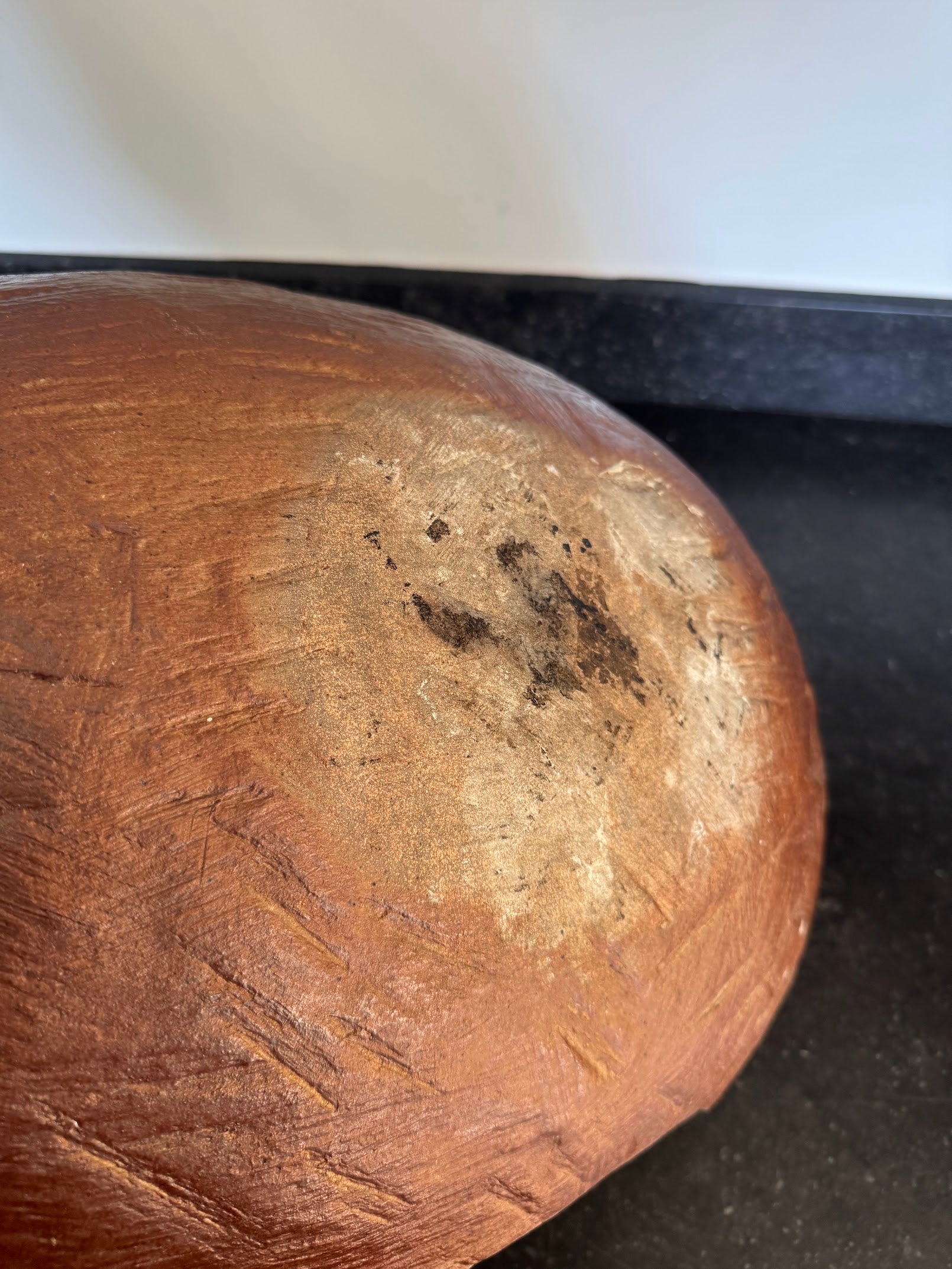 Large Organic Danish Studio Pottery bowl