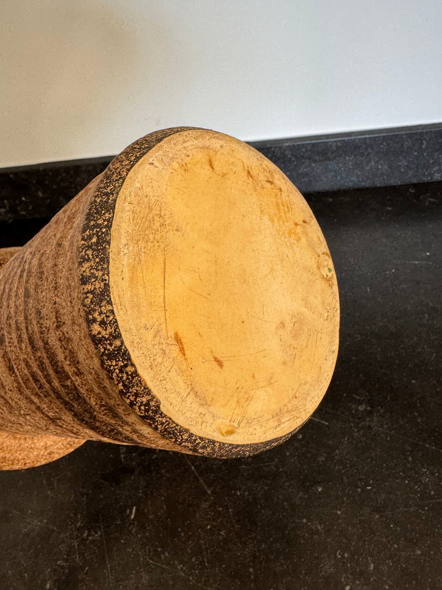 Vintage Belgian Studio Pottery Vase