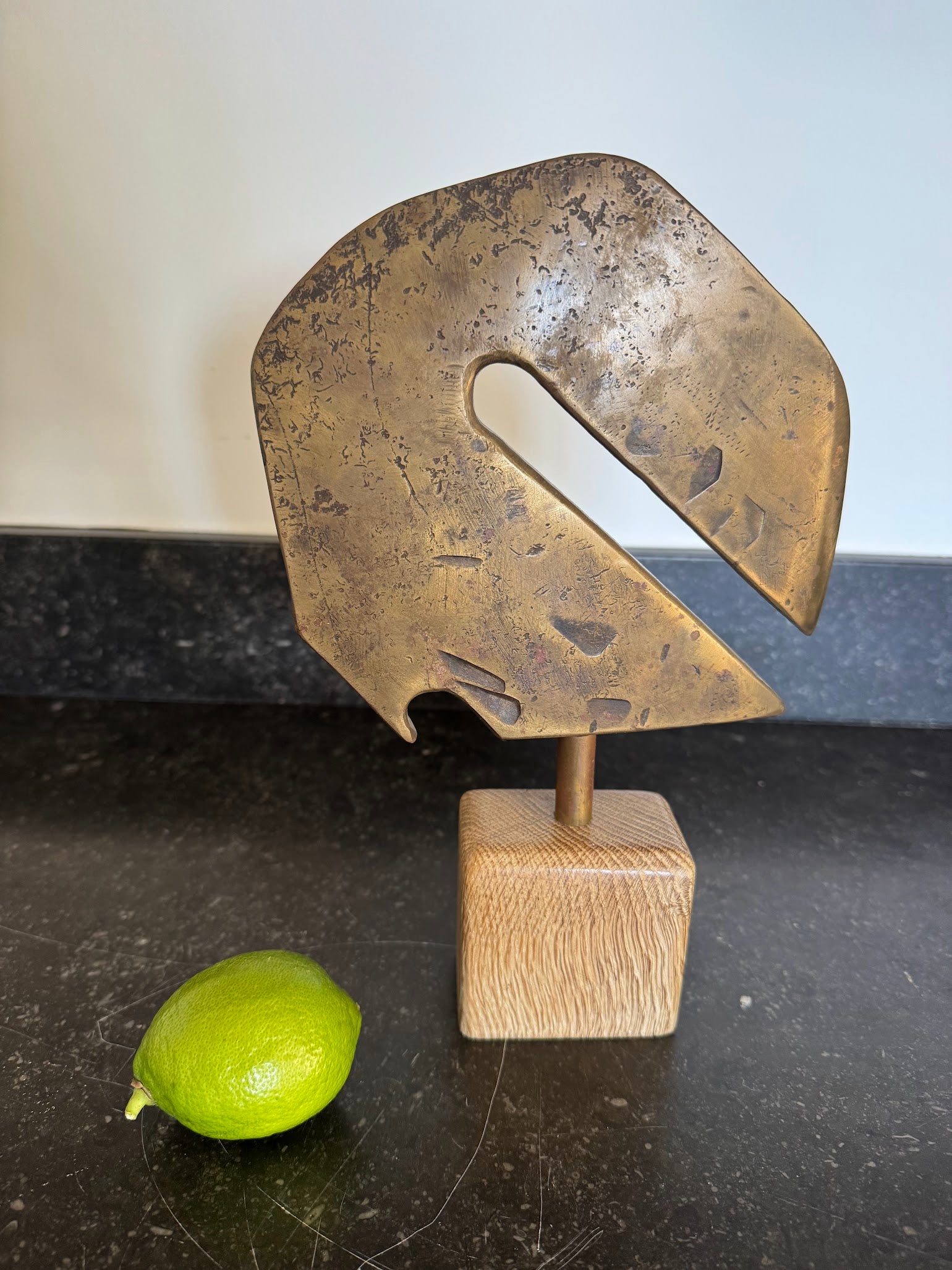 Modernist Bronze Sculpture