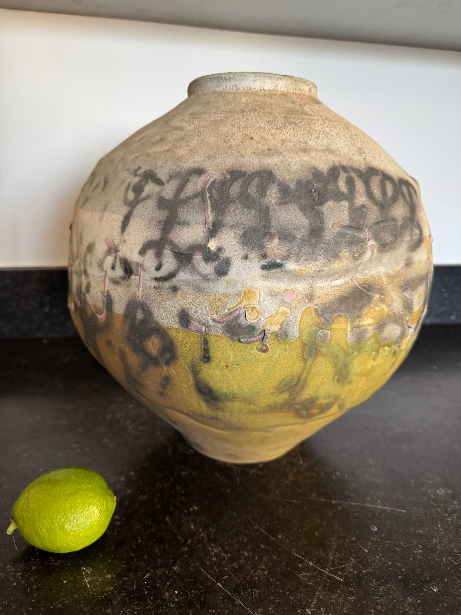 Large Studio Pottery Vase