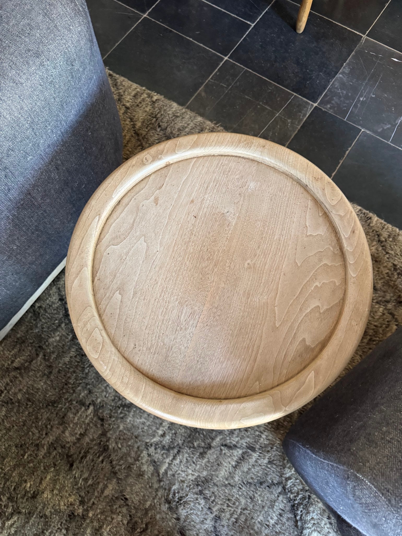 Limited Edition 18th Century Wood Element Base SideTable