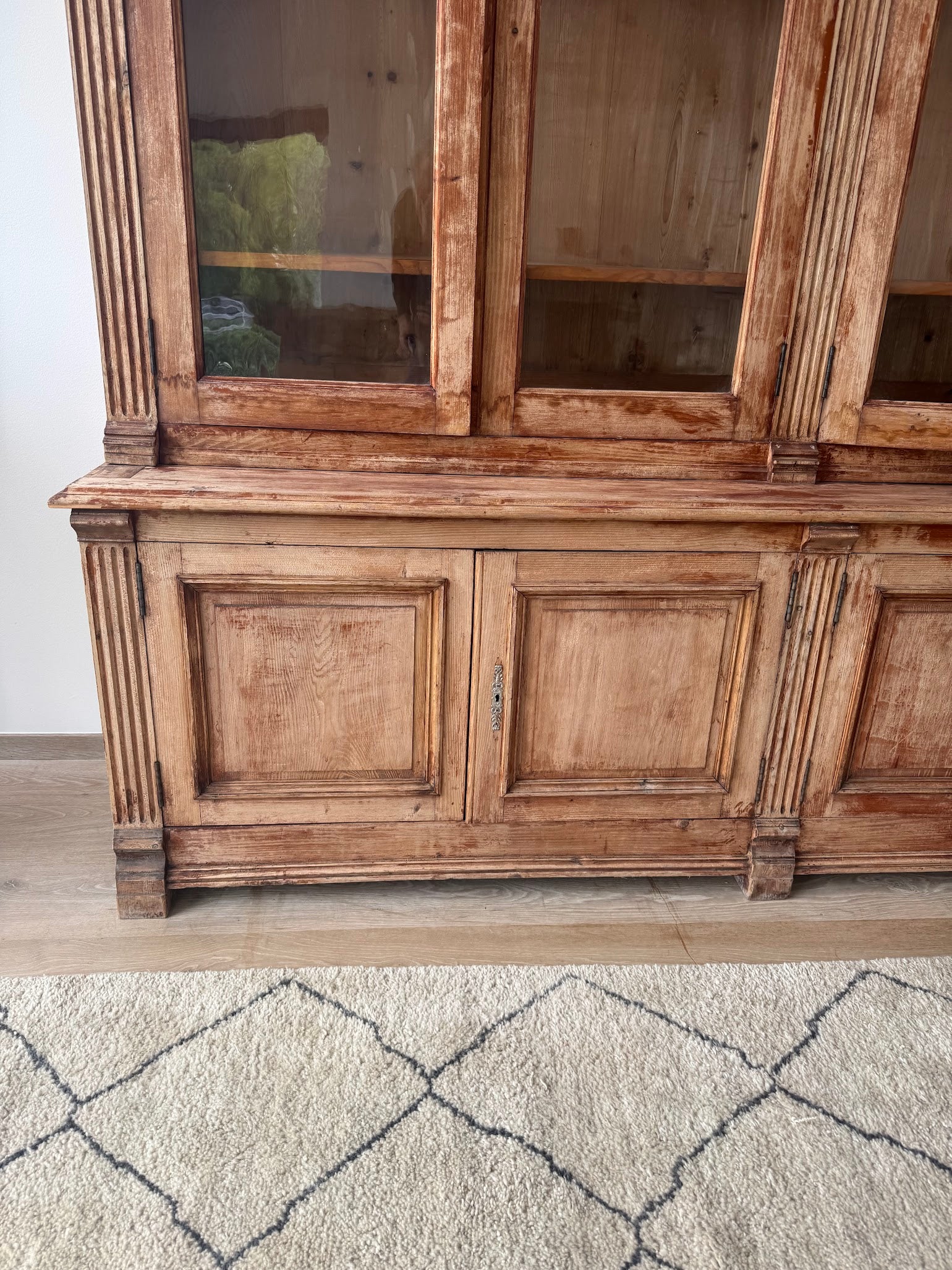 Large French 19th Century Oak Cabinet