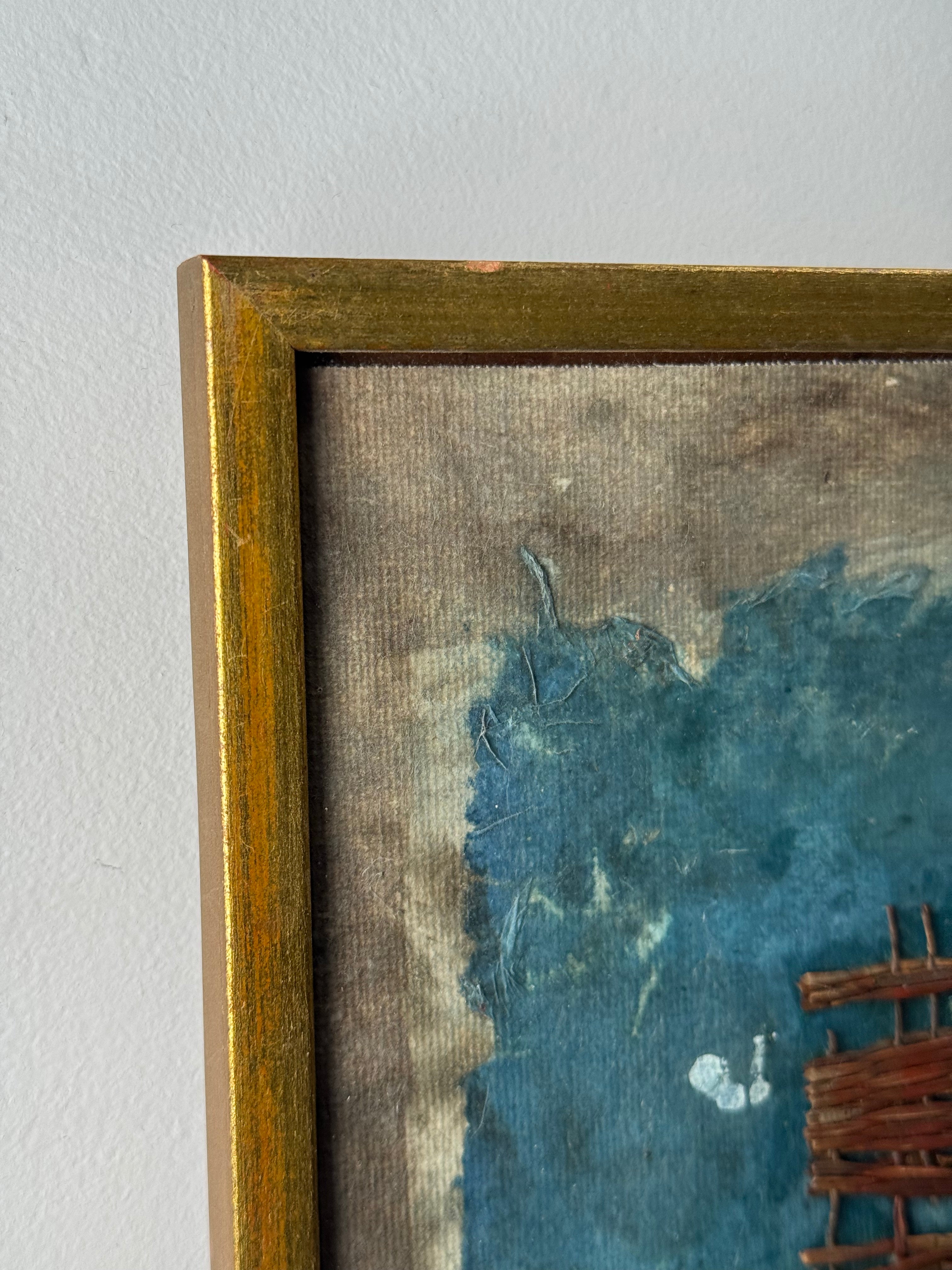 Original Stephen Keeney Mixed Media Artwork