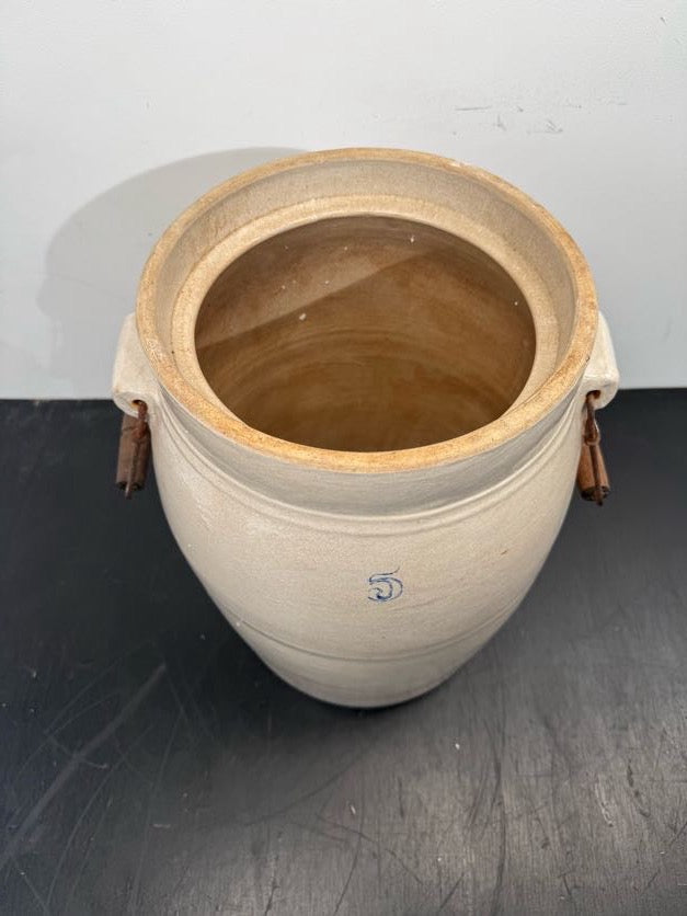 Vintage Salt Glazed Stoneware Pot