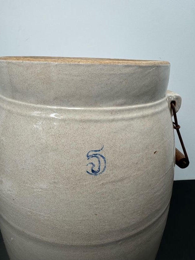 Vintage Salt Glazed Stoneware Pot