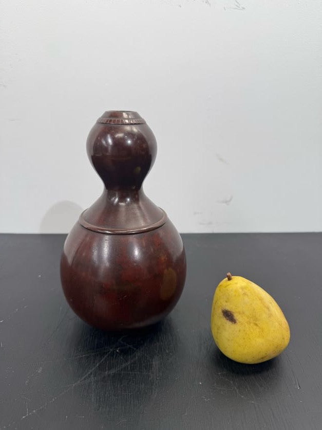 Vintage Japanese Showa Era Bronze Vase