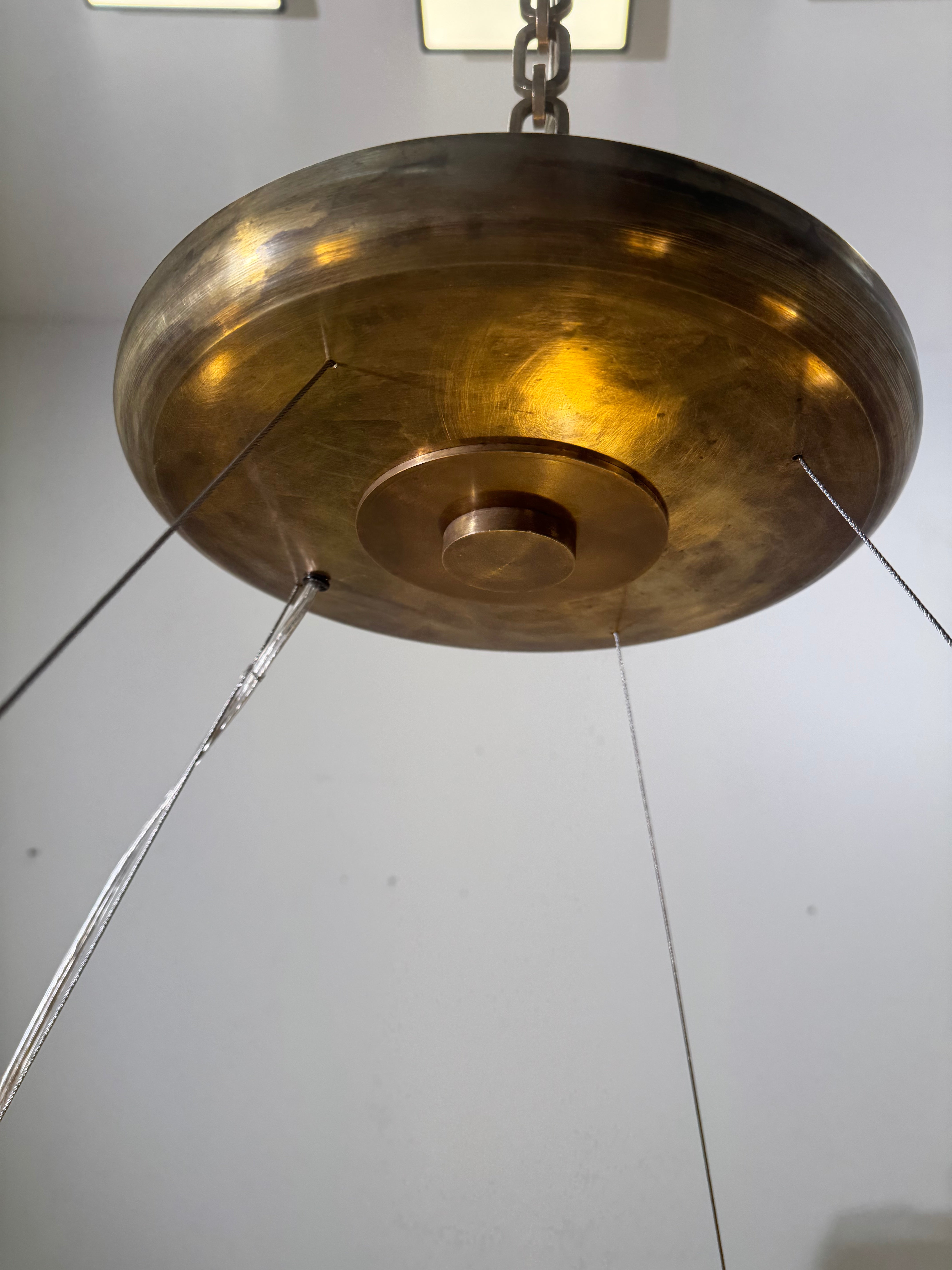 Lucca Studio Bronze Eight Light Hagens Chandelier