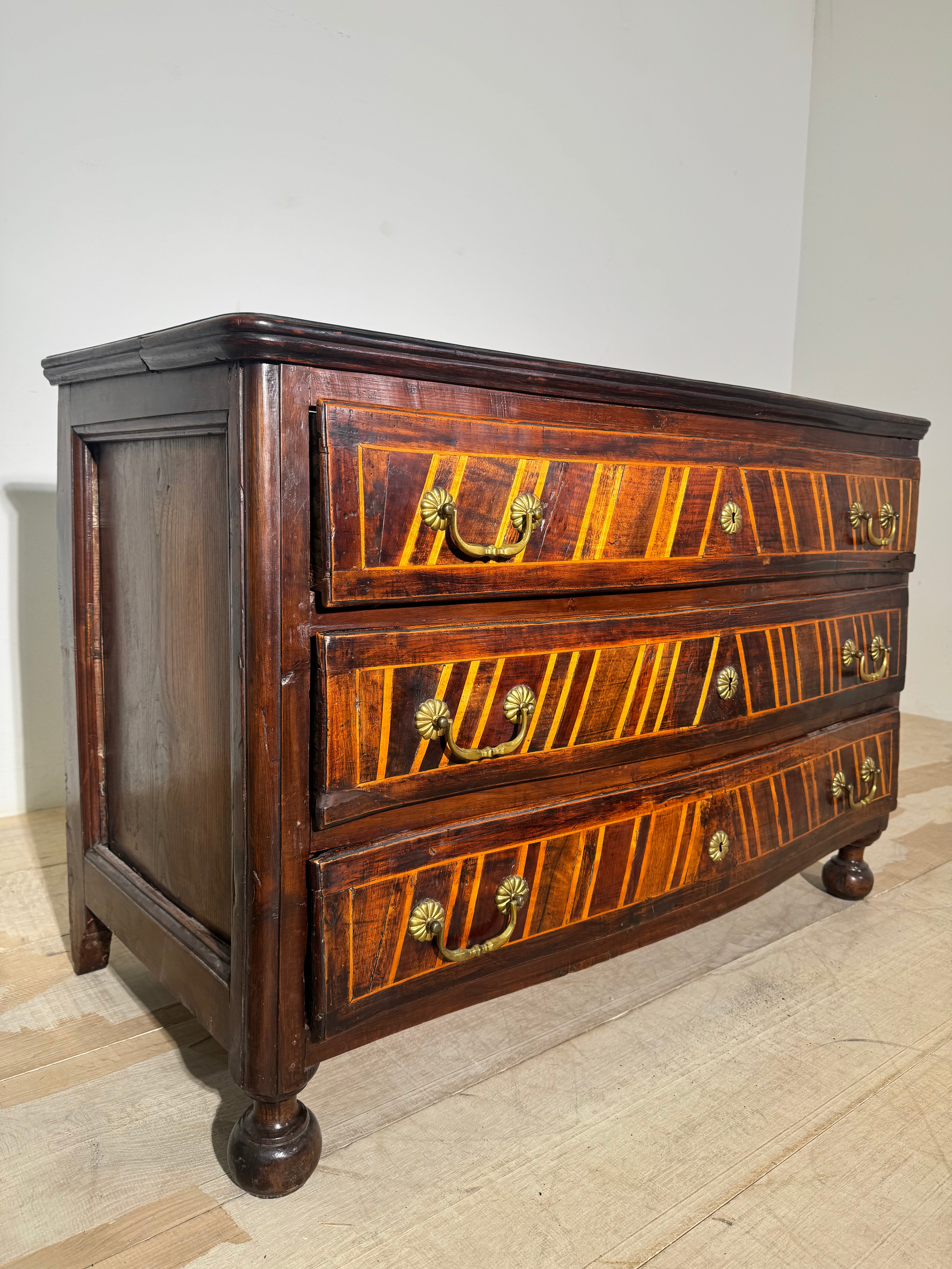 French 18th Century Inlaid Commode