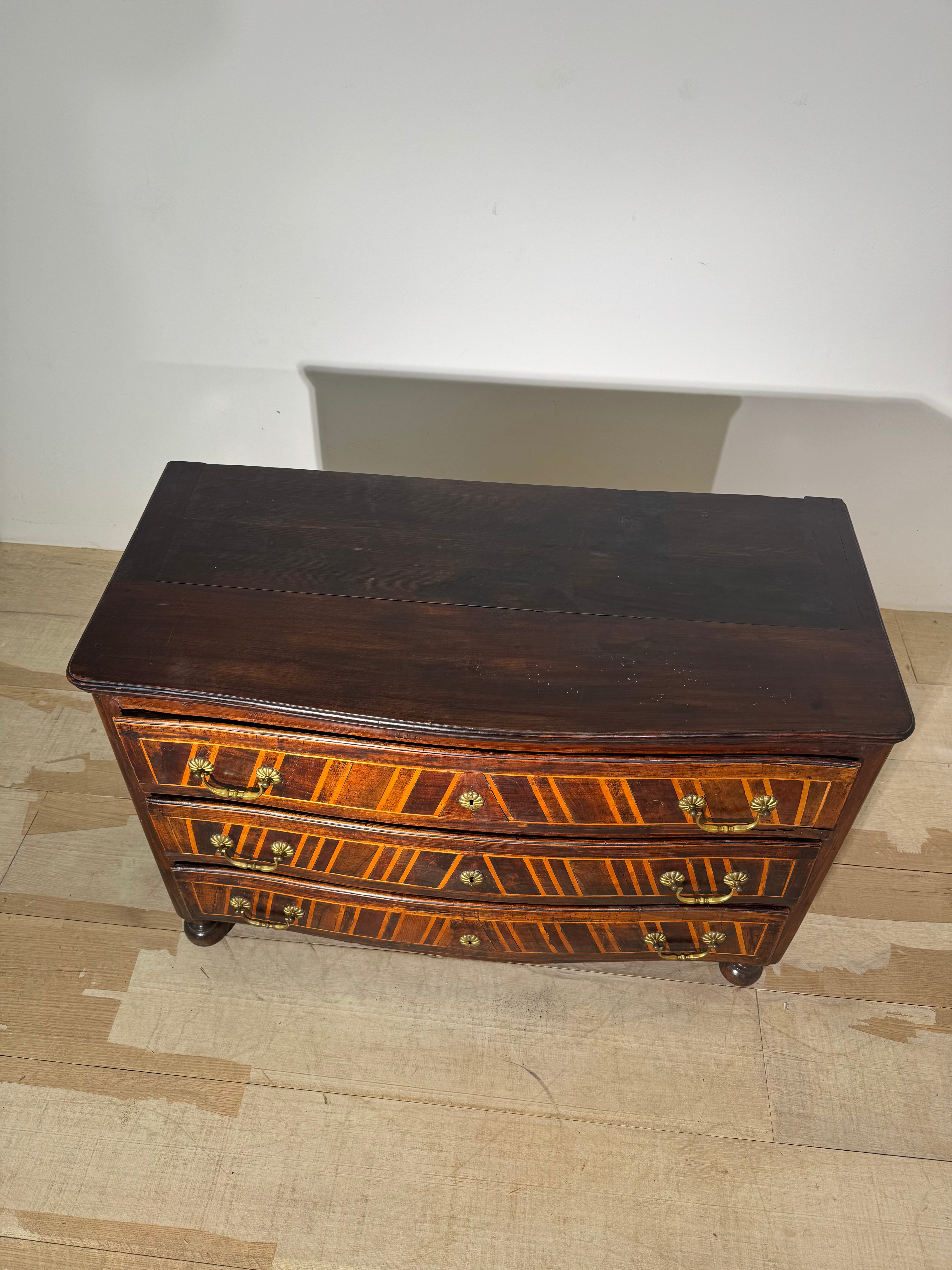 French 18th Century Inlaid Commode