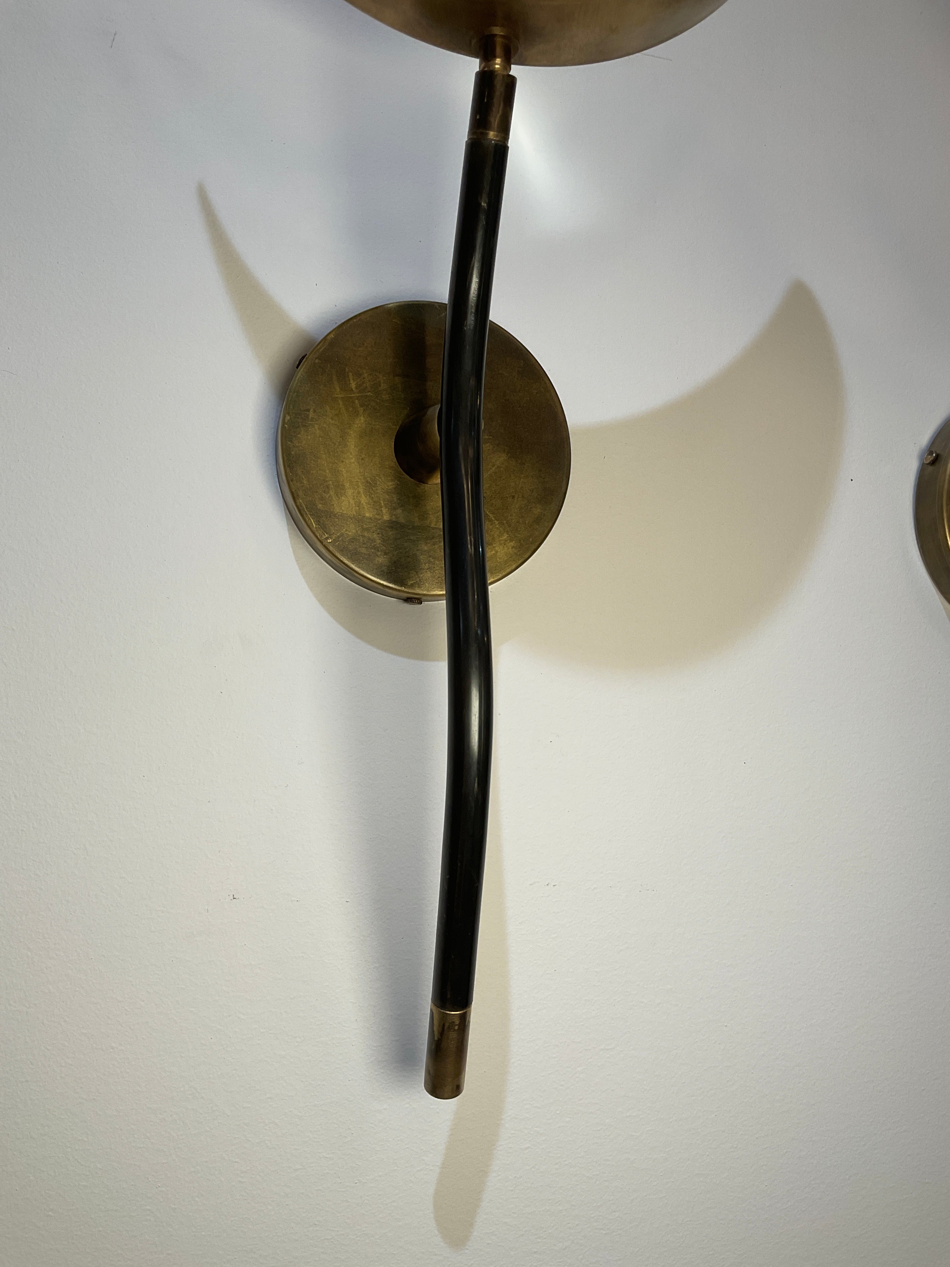 Pair Limited Edition Mixed Metals Sconces