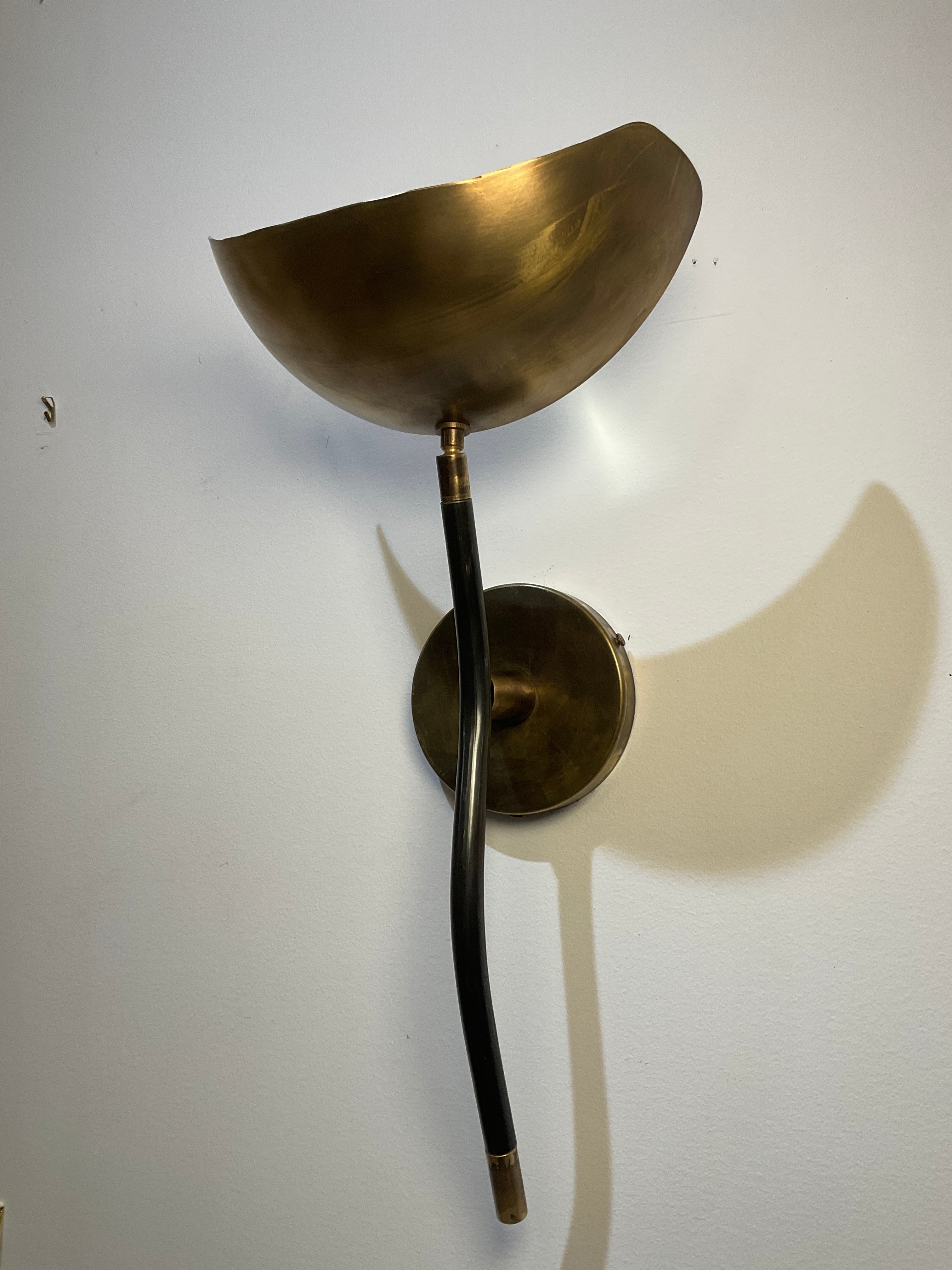 Pair Limited Edition Mixed Metals Sconces