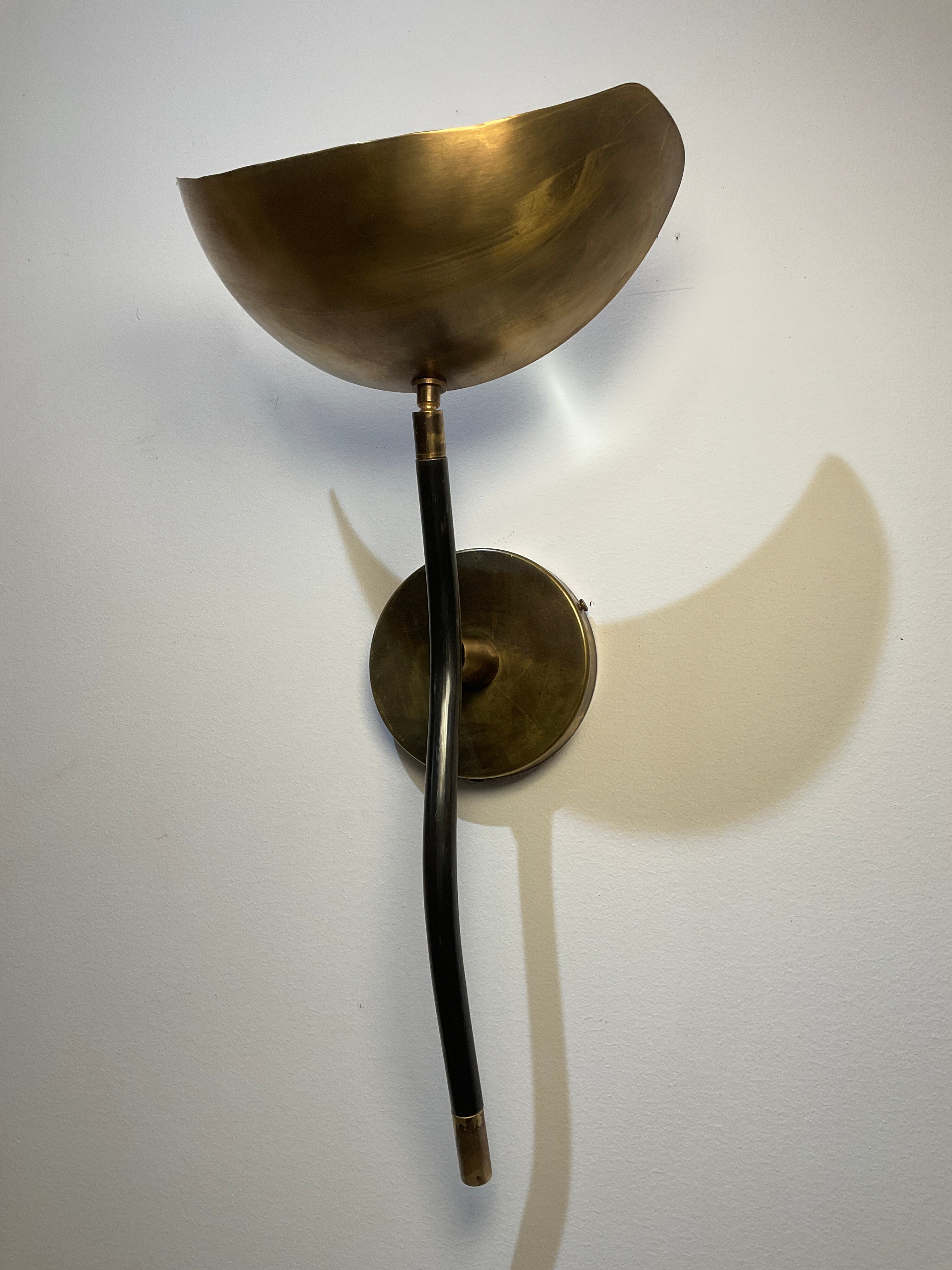 Pair Limited Edition Mixed Metals Sconces