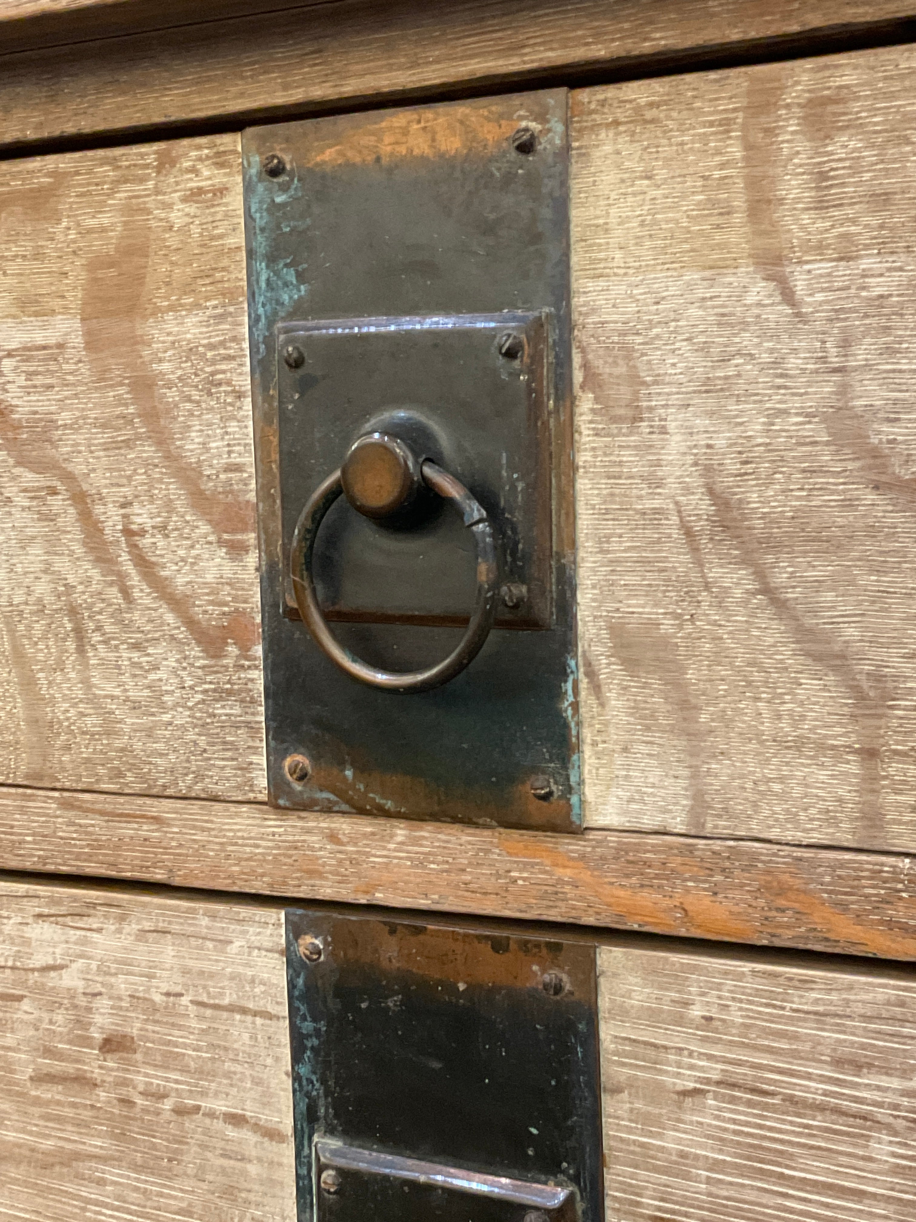 Highly Unusual English Arts and Crafts Cabinet