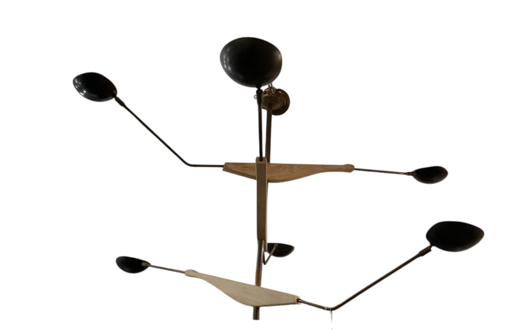 Lucca Studio Solana Wood & Antique Metals Chandelier