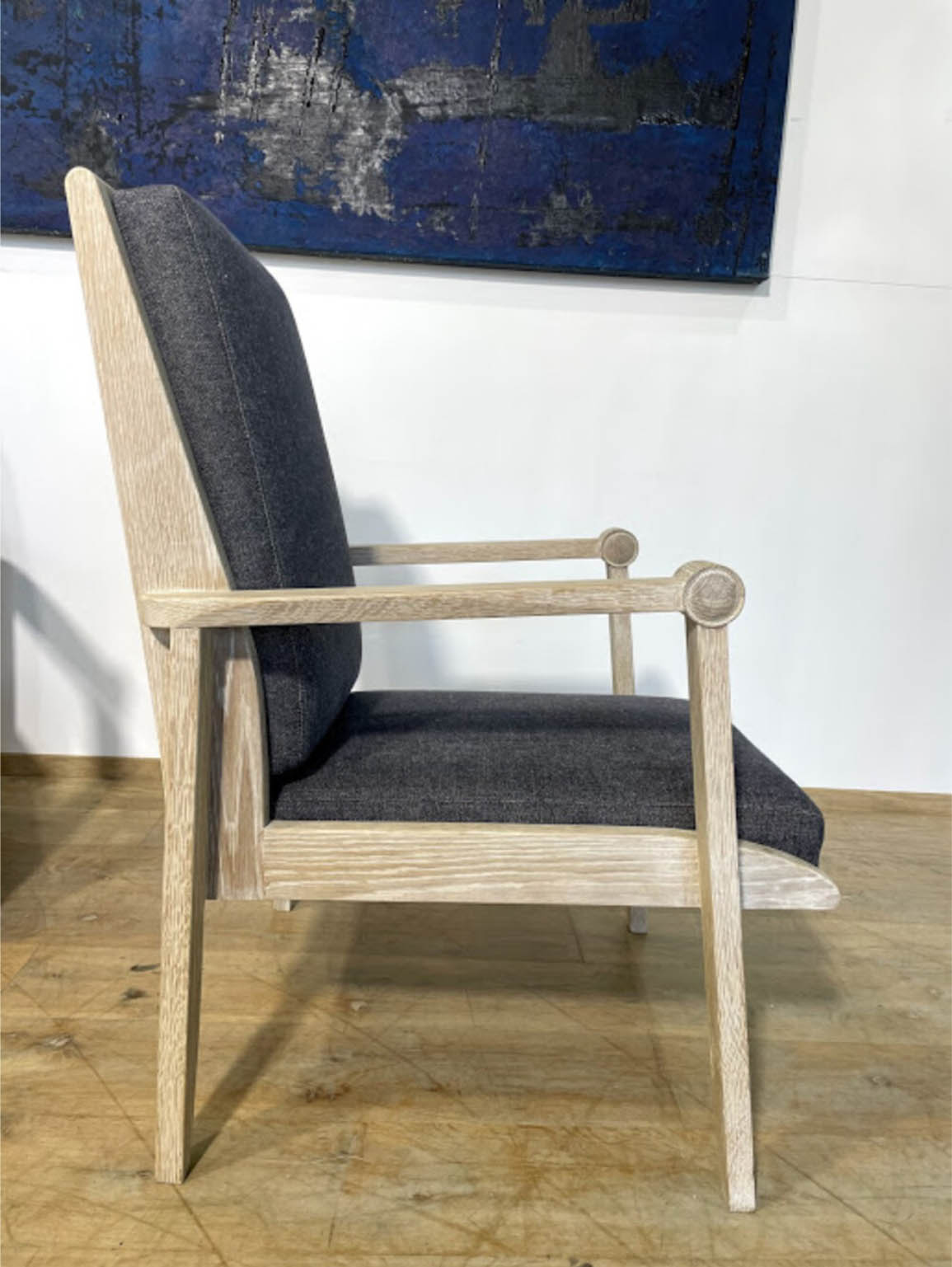 Lucca Studio Edgar Oak Arm Chairs