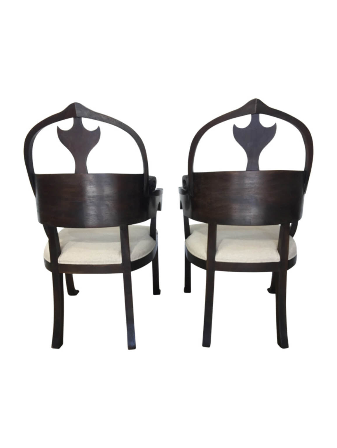 Pair of Lucca Studio Christine Chairs