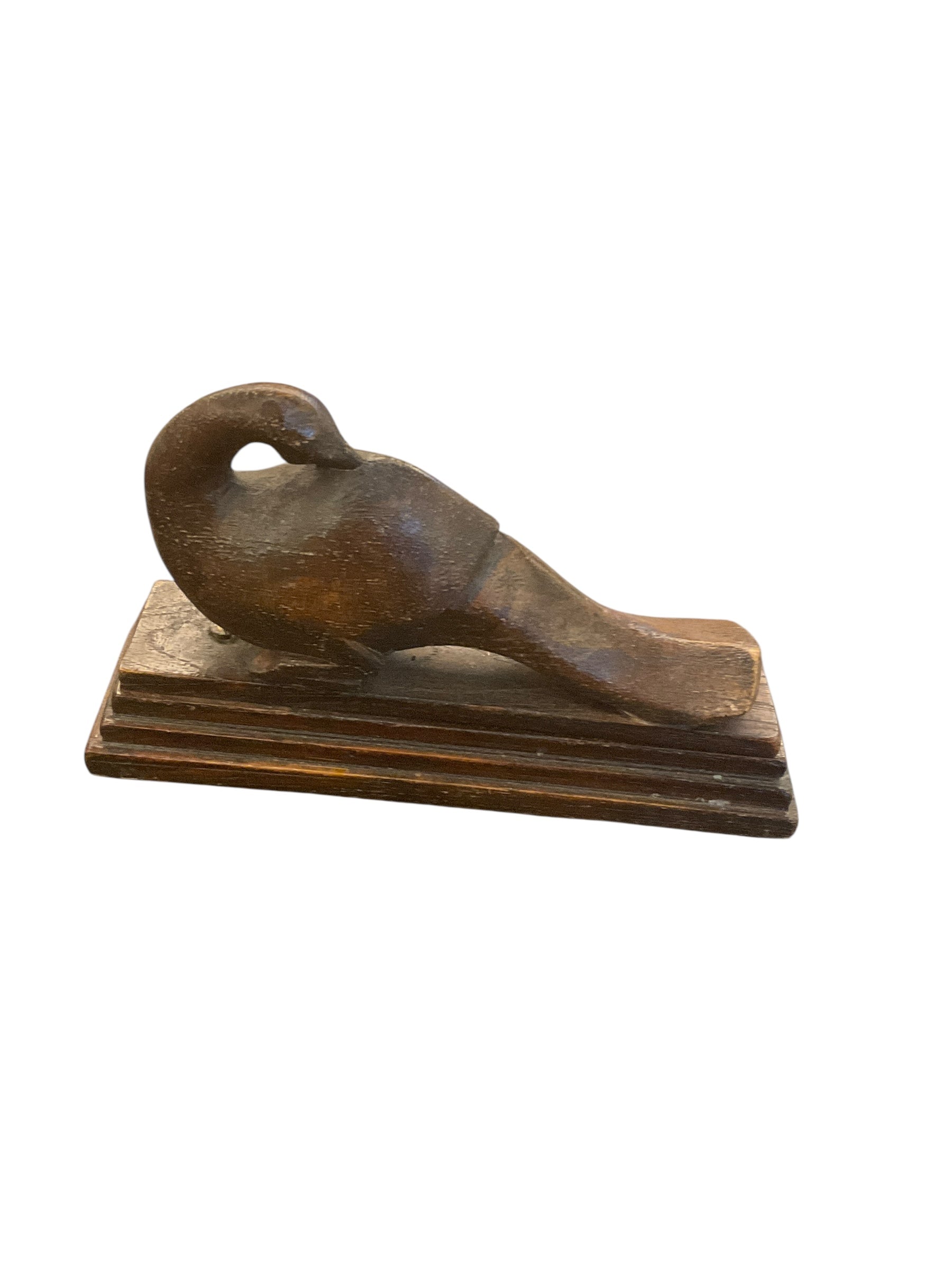 Swedish Wooden Bird Sculpture/Box