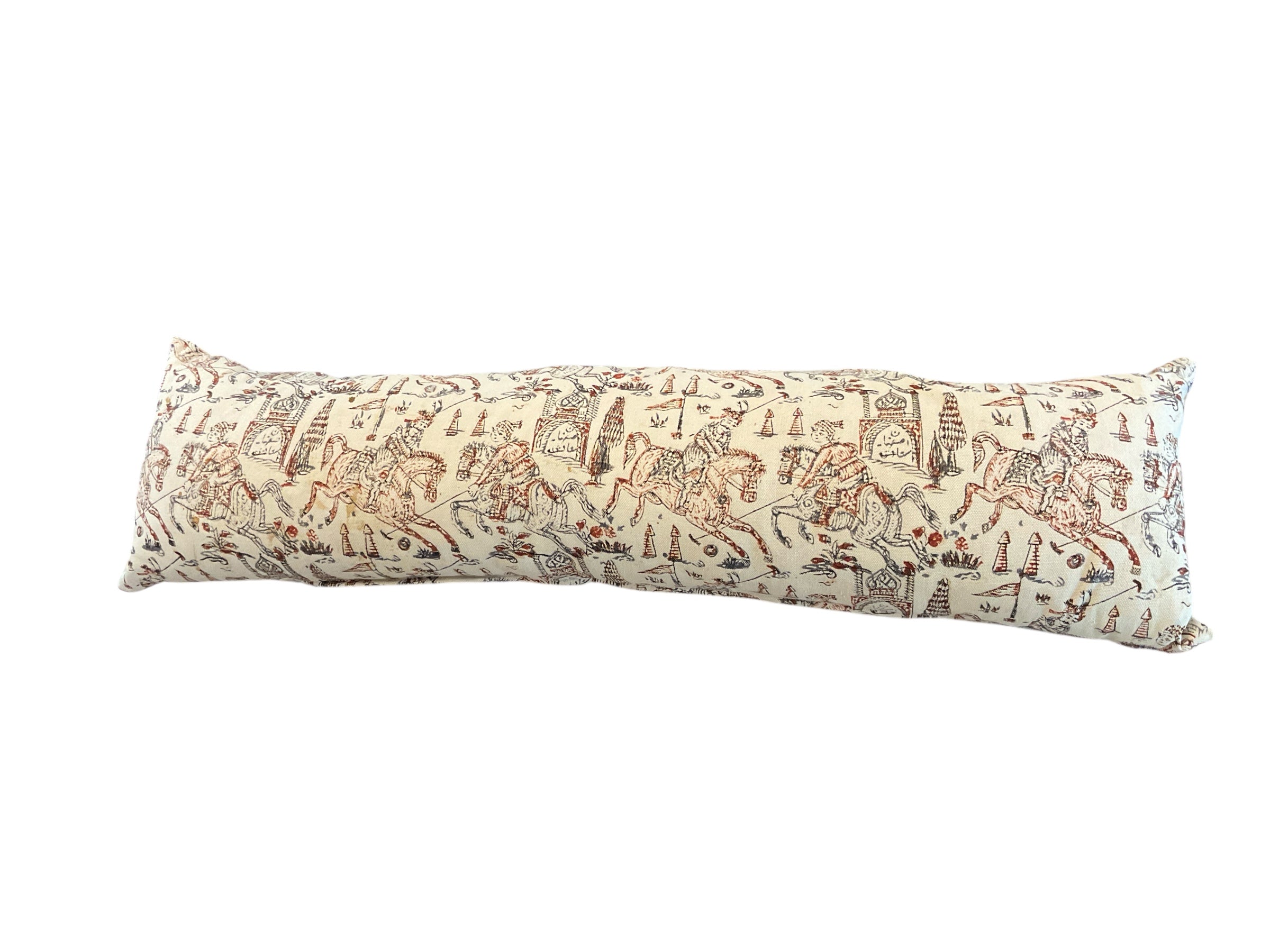 Antique Persian Textile Pillow