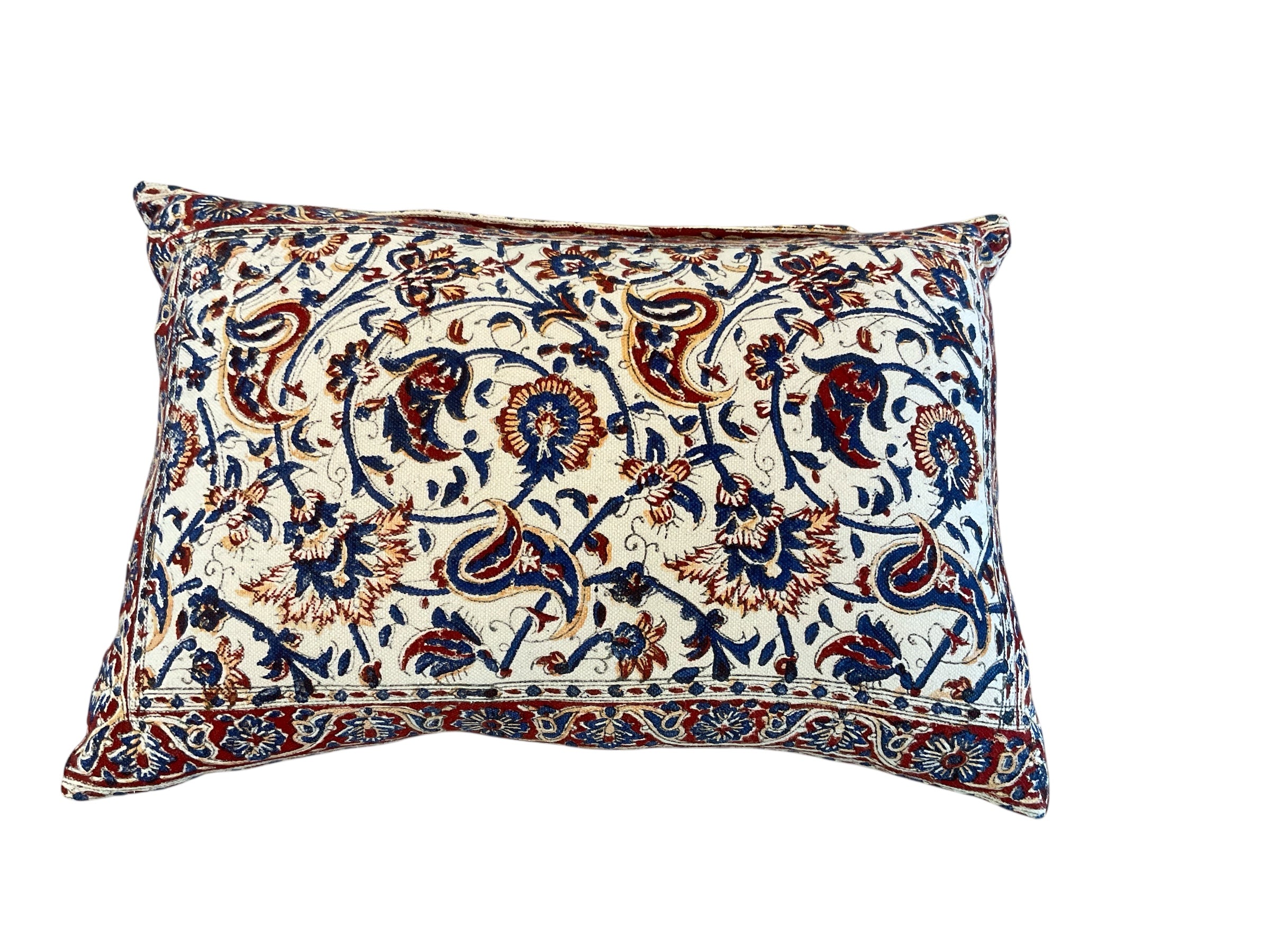 Vintage Persian Textile Pillow