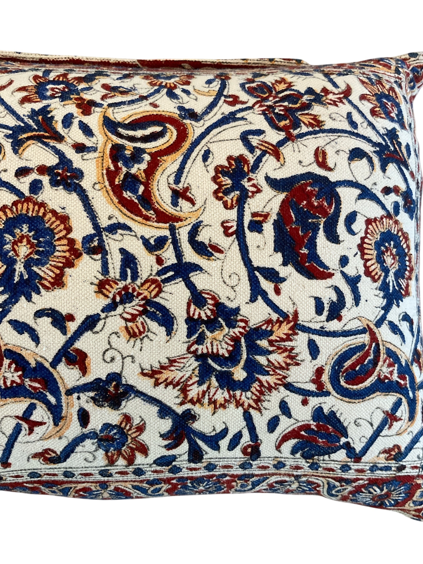 Vintage Persian Textile Pillow
